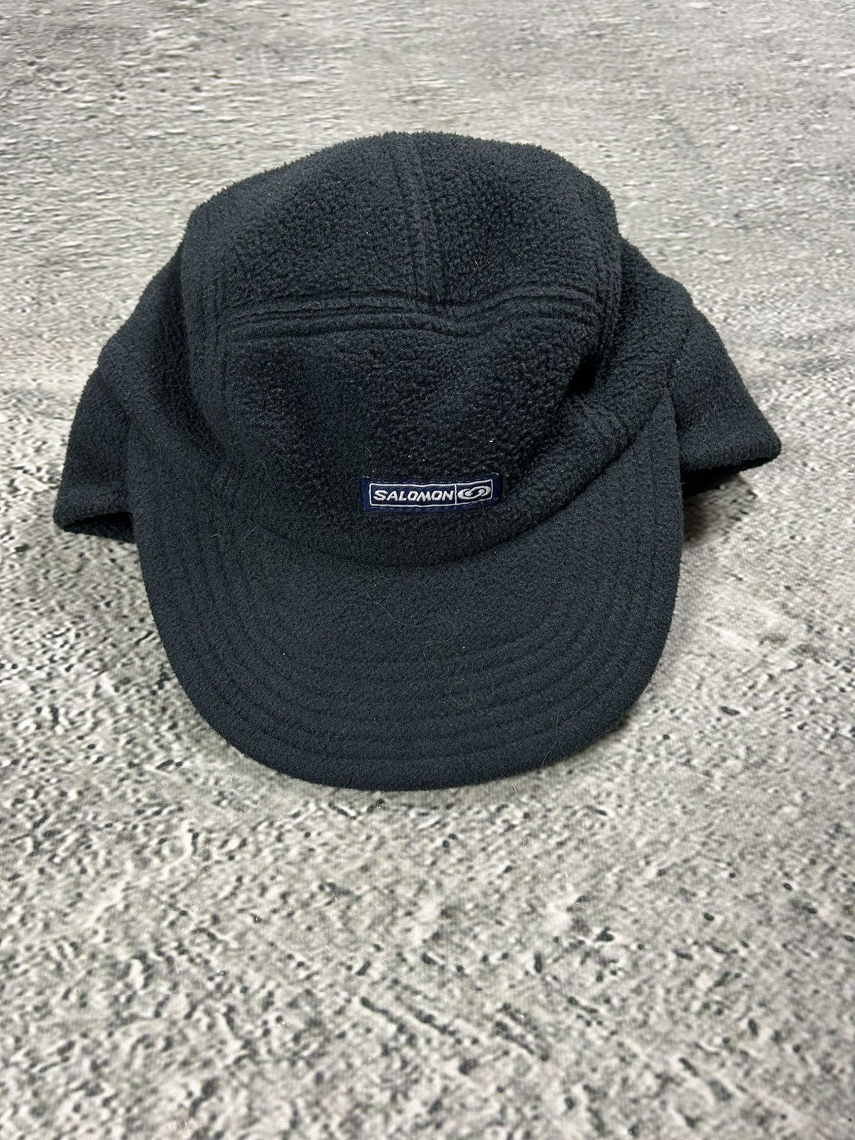 Salomon Salomon vintage cap winter Y2K navy blue Size ONE SIZE - 1 Thumbnail