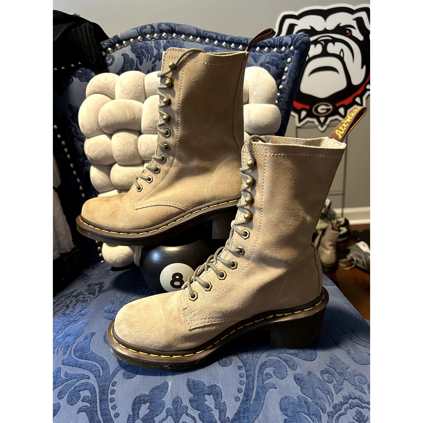 Dr. Martens Dr Martens Casey Light Grey Suede size 7/EU 38 Size US 7 / IT 37 - 2 Thumbnail