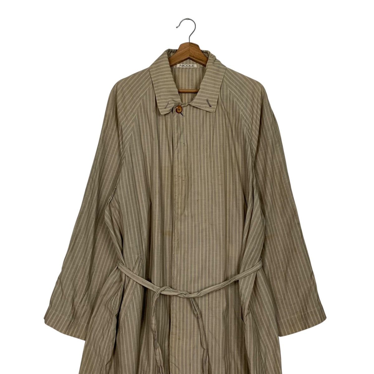 Japanese Brand Vintage Nicole Monsieur By Yukio Kobayashi Trenchcoat Size US M / EU 48-50 / 2 - 3 Thumbnail