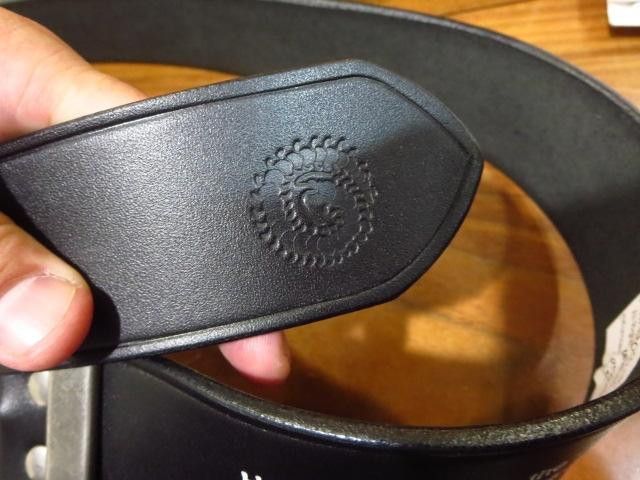Undercover Script Leather Belt Size ONE SIZE - 3 Thumbnail