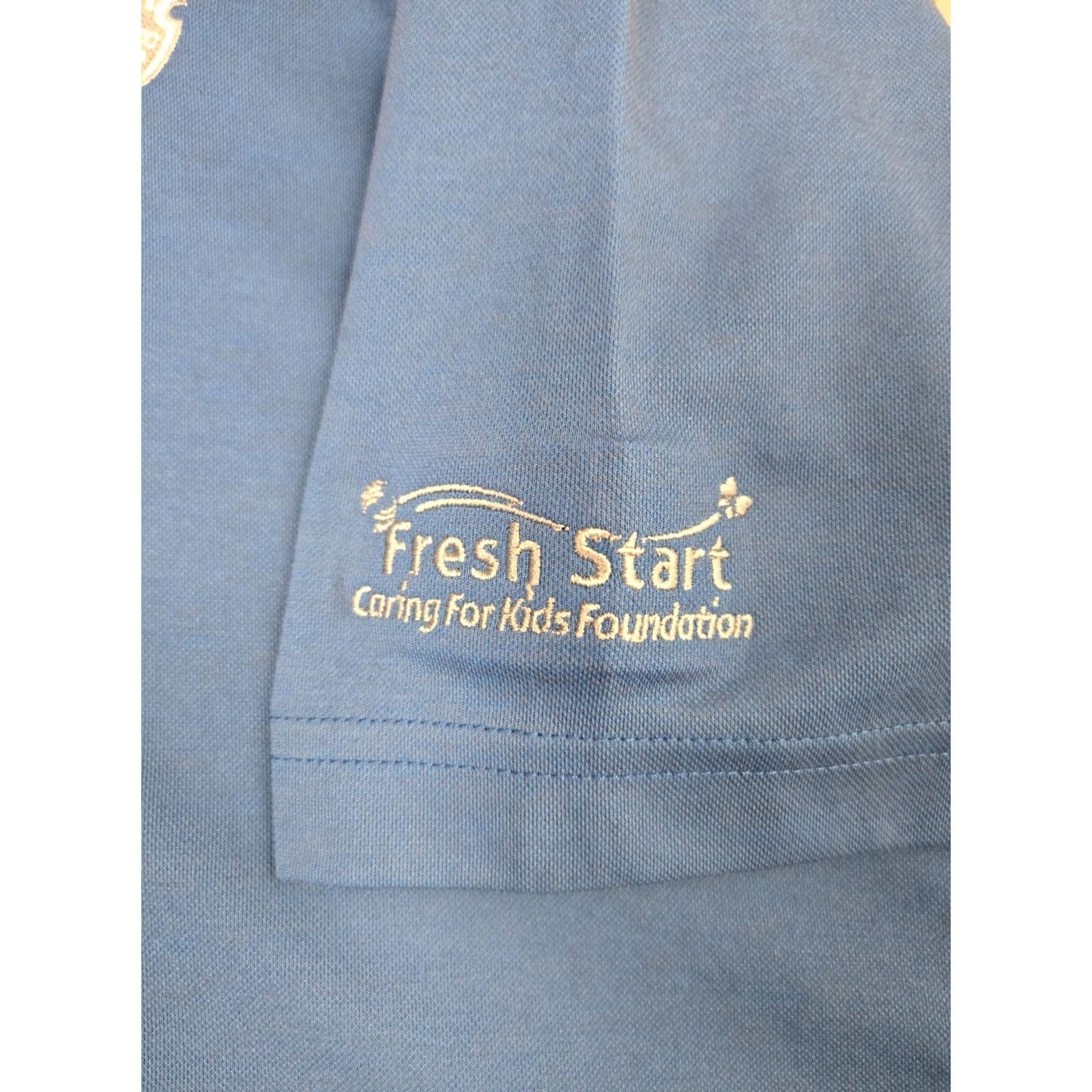 TravisMathew Travis Mathew Shirt Mens XL Blue MEDINAH New Size Polo Pima Polyester Golf Size US XL / EU 56 / 4 - 5 Thumbnail