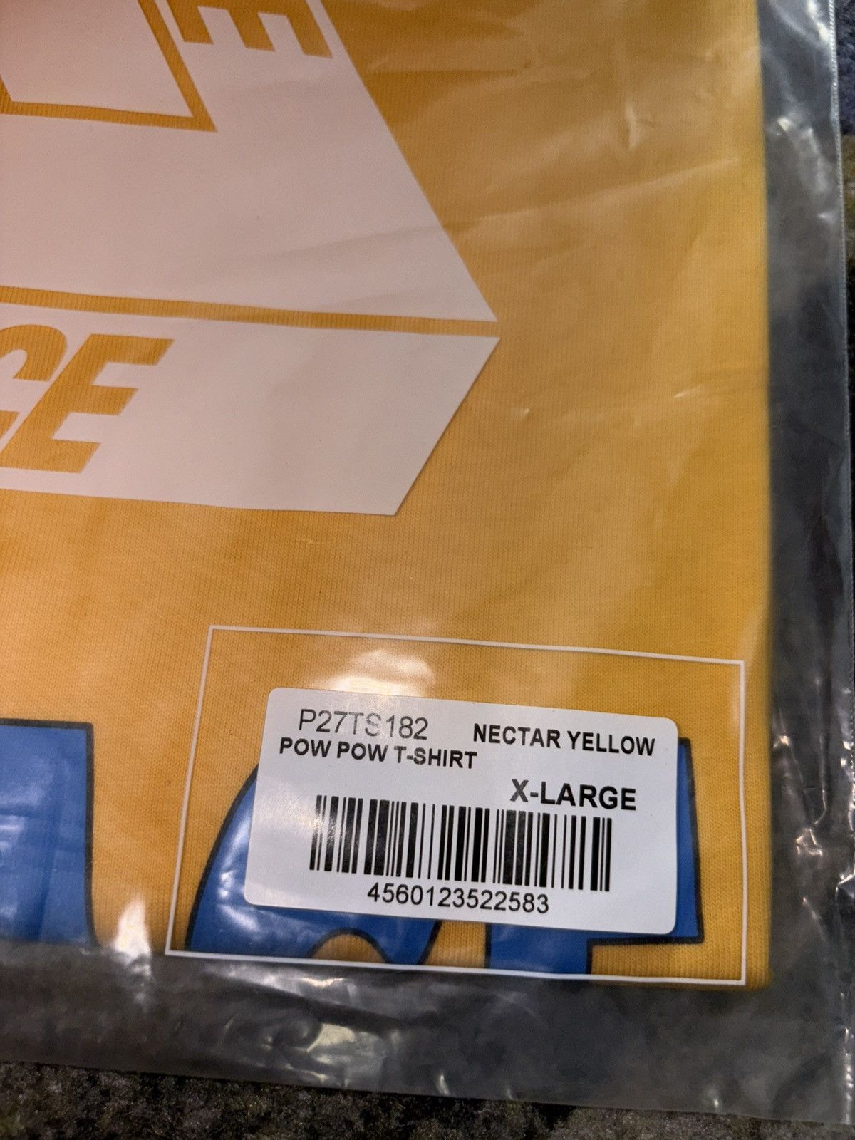 Palace Palace Pow Pow T-Shirt Nectar Yellow Size US XL / EU 56 / 4 - 3 Thumbnail