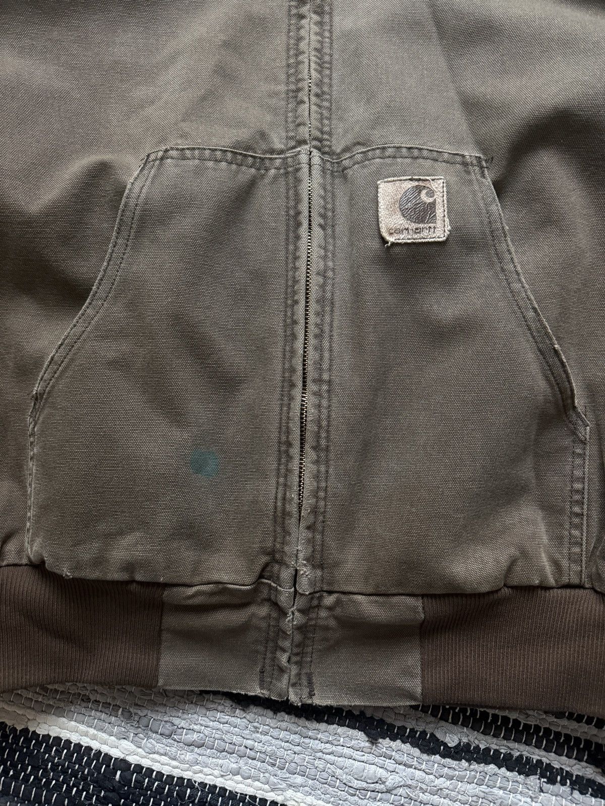 Carhartt CHT JQ282 X-Large oversize denim Carhartt jacket
