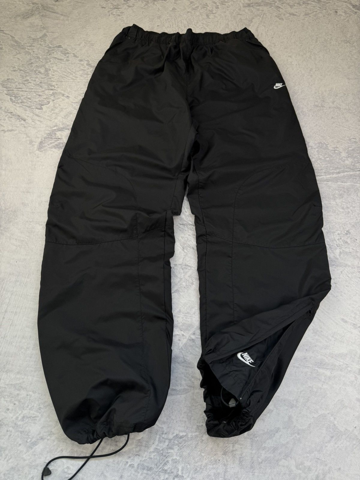 Nike × Vintage NIKE VINTAGE BASIC LOGO OVERSIZE BAGGY PANTS Size US 34 / EU 50 - 3 Thumbnail