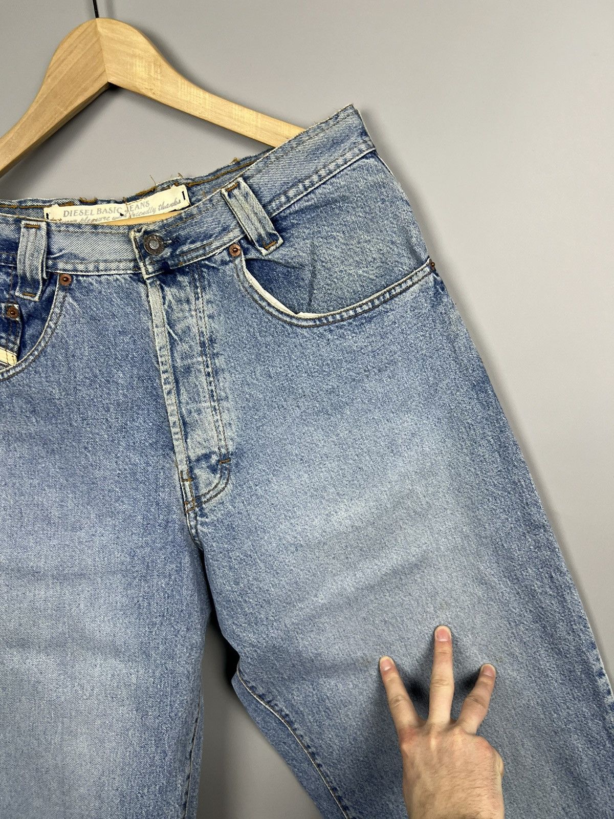 Diesel W34 Diesel New World Basics Vintage Jeans Distressed Mom Size US 34 / EU 50 - 9 Thumbnail