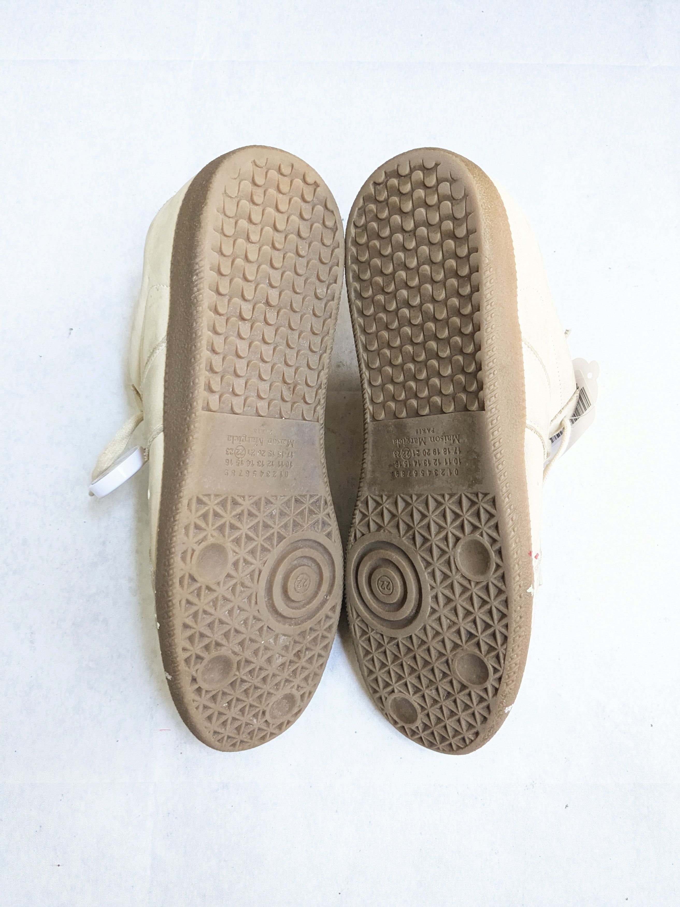 Maison Margiela Maison Margiela Replica GAT 11 44 Paint Splatter Beige Size US 11 / EU 44 - 13 Thumbnail