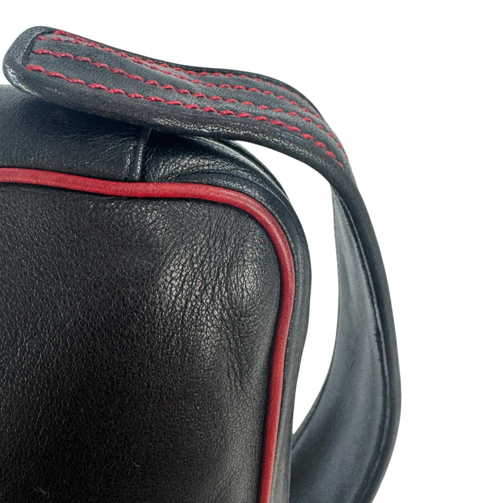 Prada Prada Mini Nappa Leather Handbag Size ONE SIZE - 13 Thumbnail