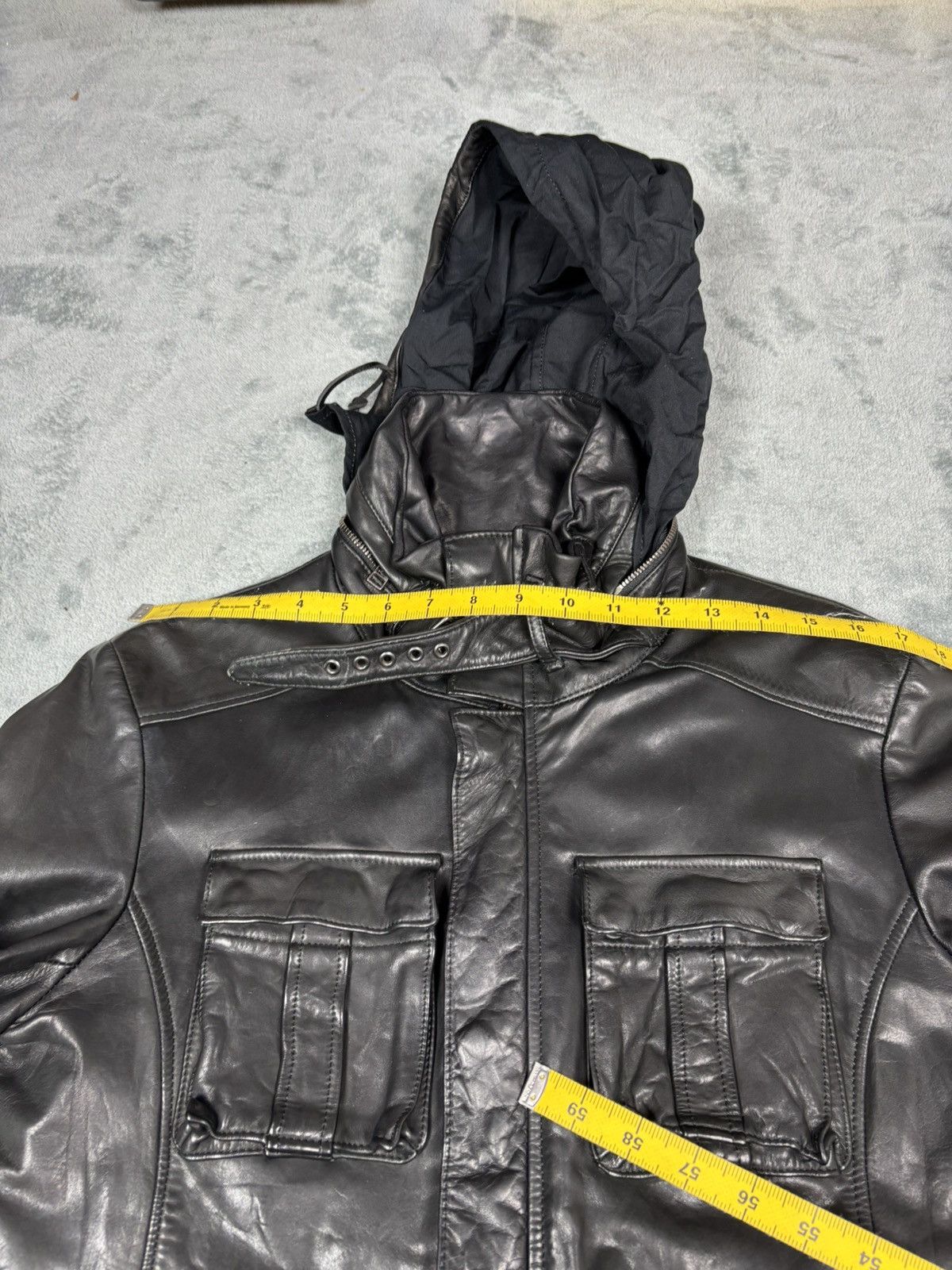 Japanese Brand Kyoji Maruyama Leather Jacket. J102 Size US M / EU 48-50 / 2 - 22 Thumbnail