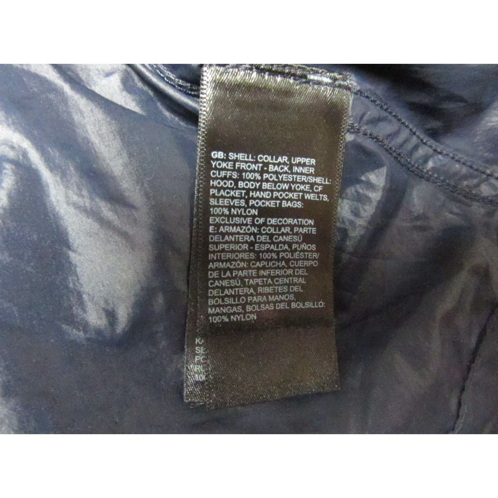 The North Face The North Face Windbreaker Jacket Womens Small Navy Blue Windwall Flychute Hooded Long Coat Full Zip Regular Size S / US 4 / IT 40 - 4 Thumbnail