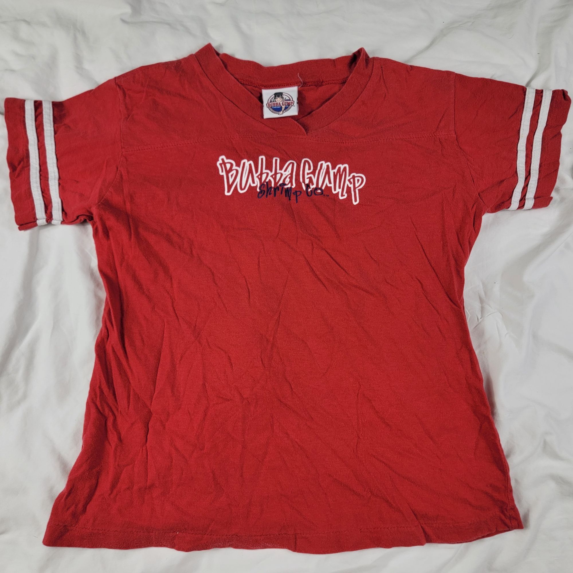 Vintage Vintage Bubba Gump Shrimp Co Adults Red T Shirt Large Work W Size L / US 10 / IT 46 - 1 Thumbnail