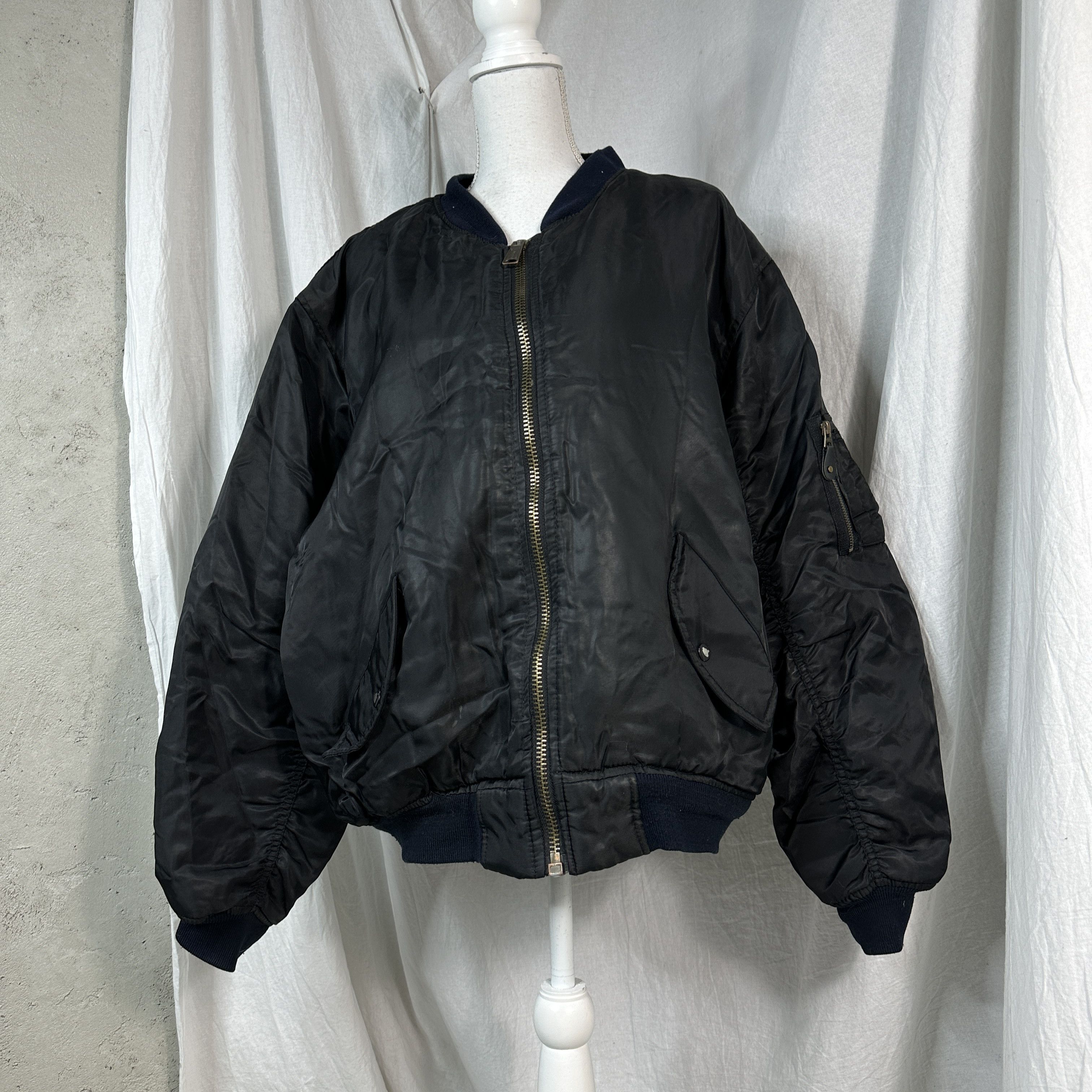Vintage Vintage Reversible Bomber Jacket Size US L / EU 52-54 / 3 - 6 Thumbnail