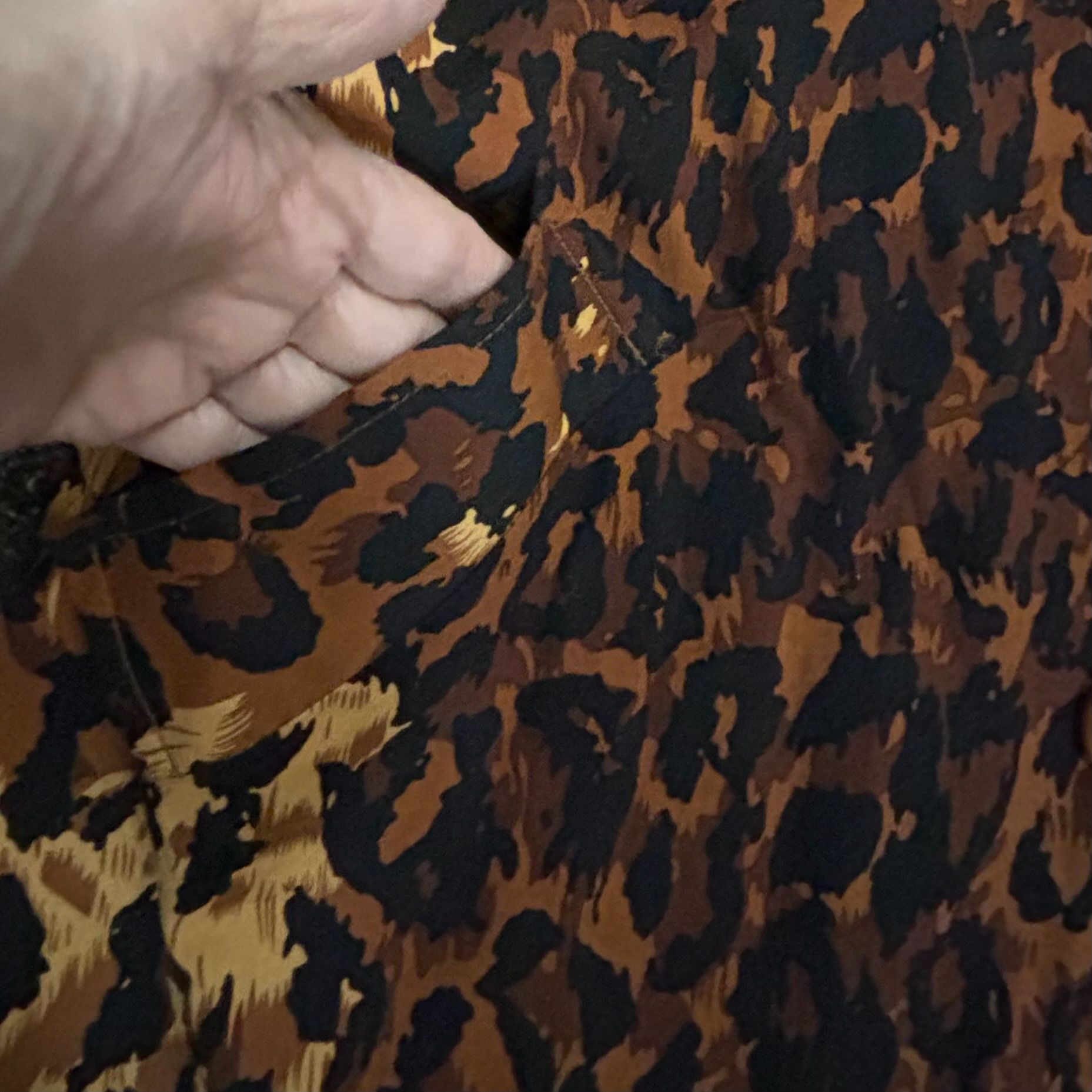 Other Selene Sport Women's. Sz 1X Leopard Print Trench Coat Light Size XL / US 12-14 / IT 48-50 - 11 Thumbnail