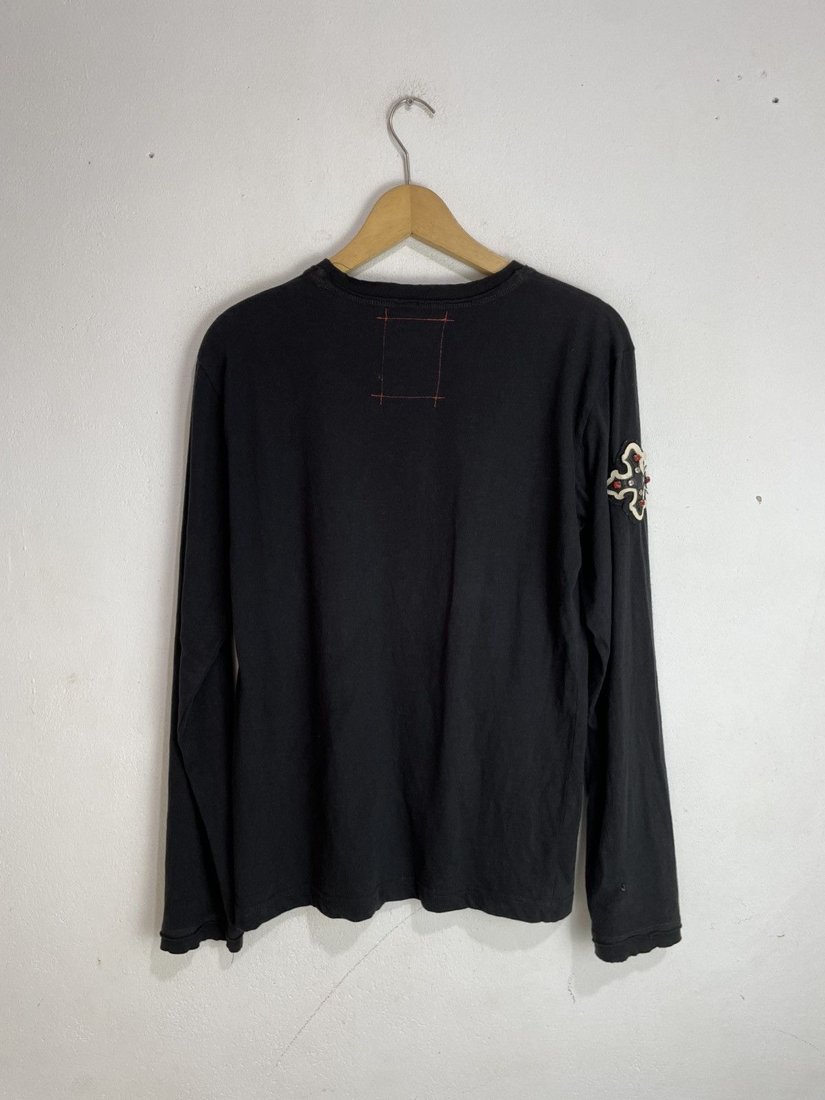 GOA Nine Lives gothic cross longsleeve Size US M / EU 48-50 / 2 - 6 Thumbnail