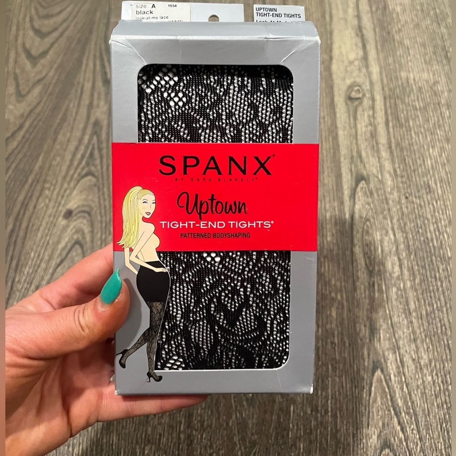 Spanx NWT Spanx Uptown Tight-End Tights High Thigh Black Size A Size ONE SIZE - 1 Thumbnail