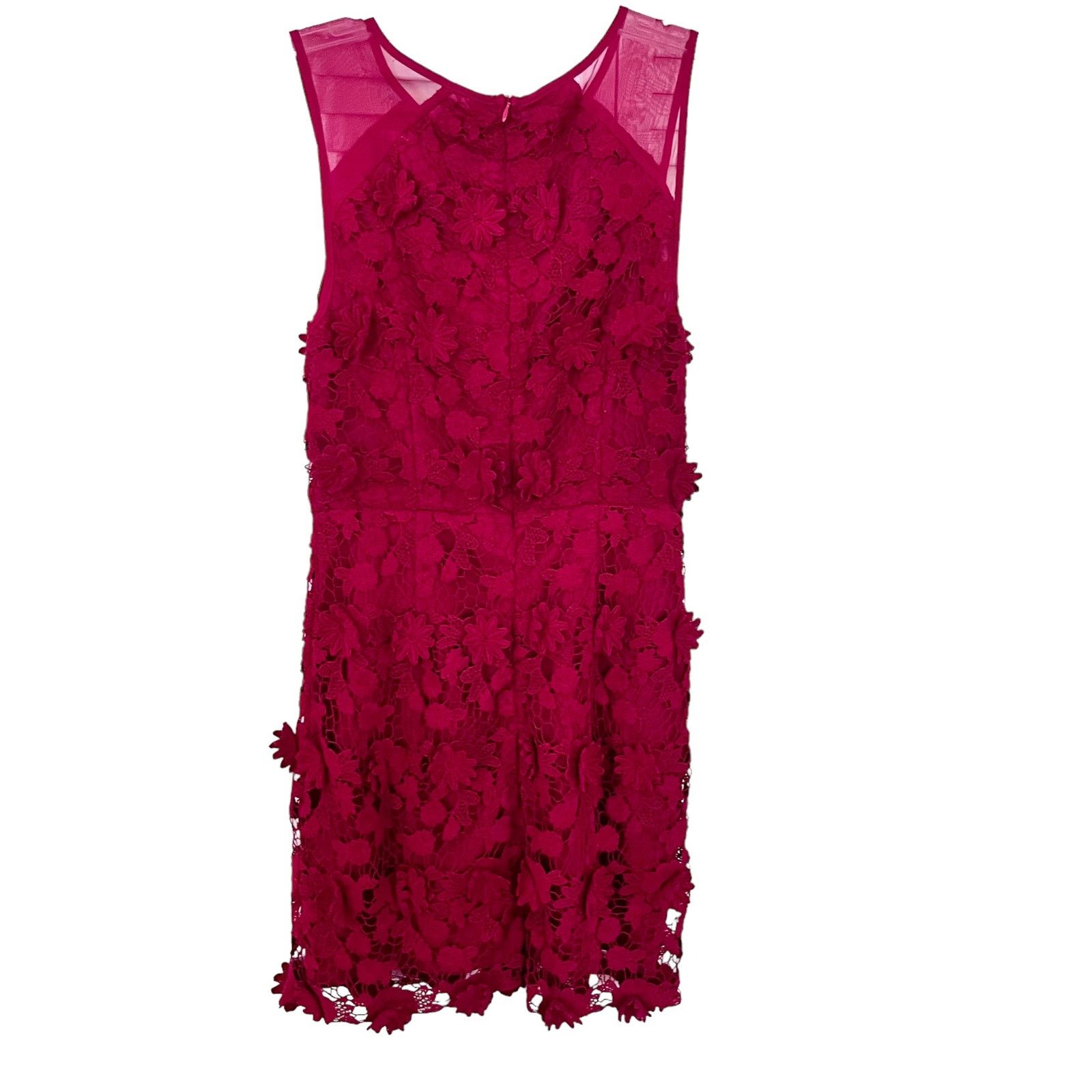 Anthropologie Anthropologie Thistlepearl red floral lace mini dress size 4 Size S / US 4 / IT 40 - 9 Thumbnail