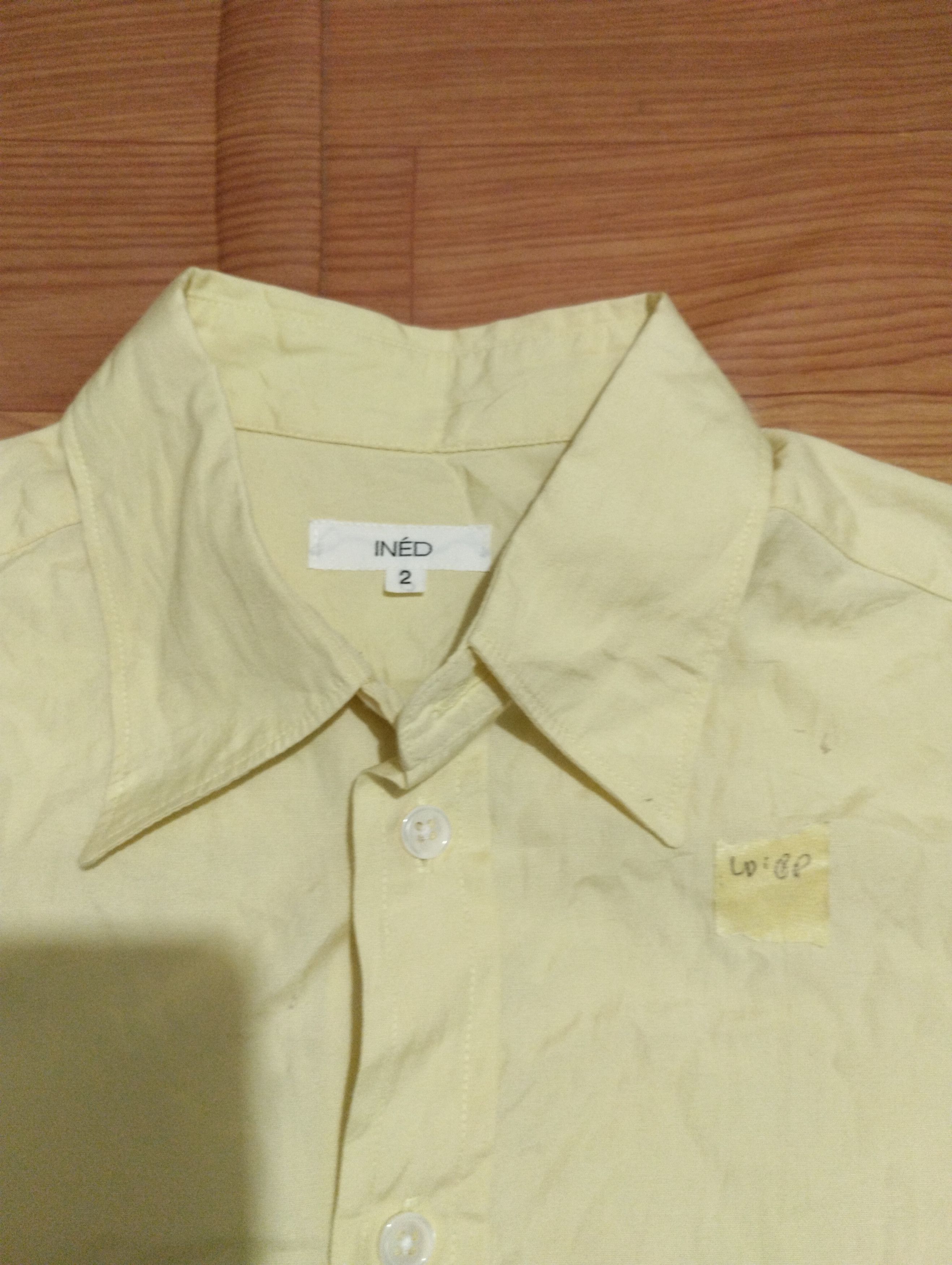 Yohji Yamamoto Ined Homme By Yohji Yamamoto Shirt Size S / US 4 / IT 40 - 3 Thumbnail