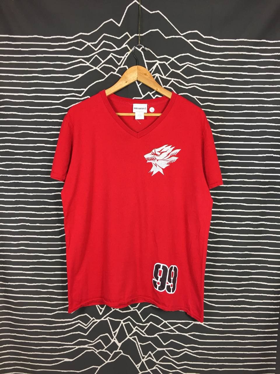 Playstation × The Game × Vintage Vtg Bandai Namco Games Inc GOD EATER 2 Playstation Game Tee Size US L / EU 52-54 / 3 - 6 Thumbnail