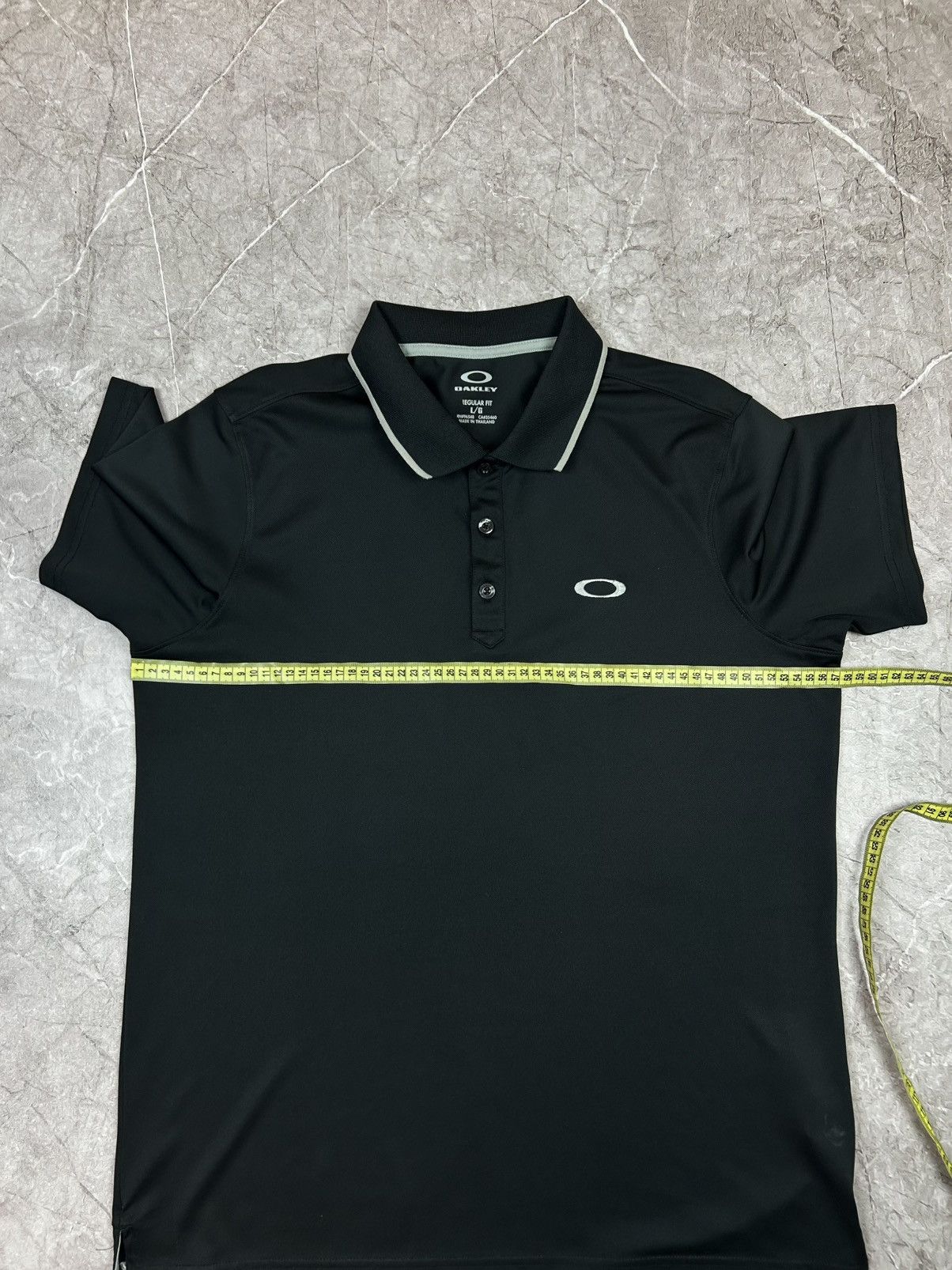 Oakley 🇺🇸Vintage Oakley Polo T-Shirt Rare Retro Hype Y2K Size US L / EU 52-54 / 3 - 11 Thumbnail