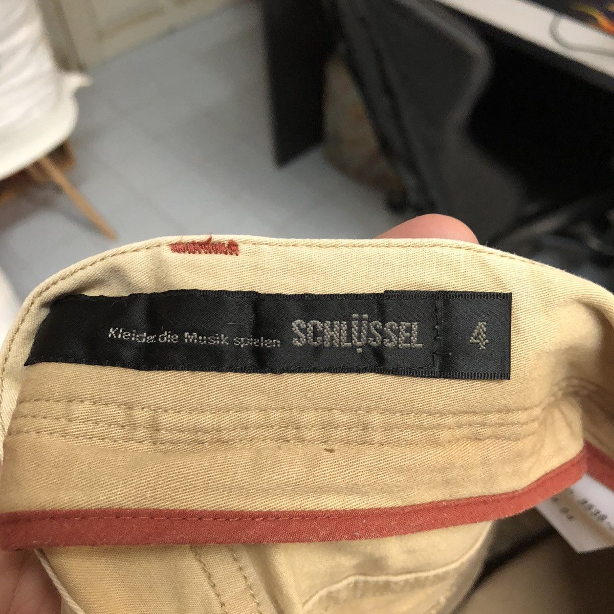 Schlussel DL Schlussel Brown Cargo Multipocket Pants #C215 Size US 31 - 20 Thumbnail