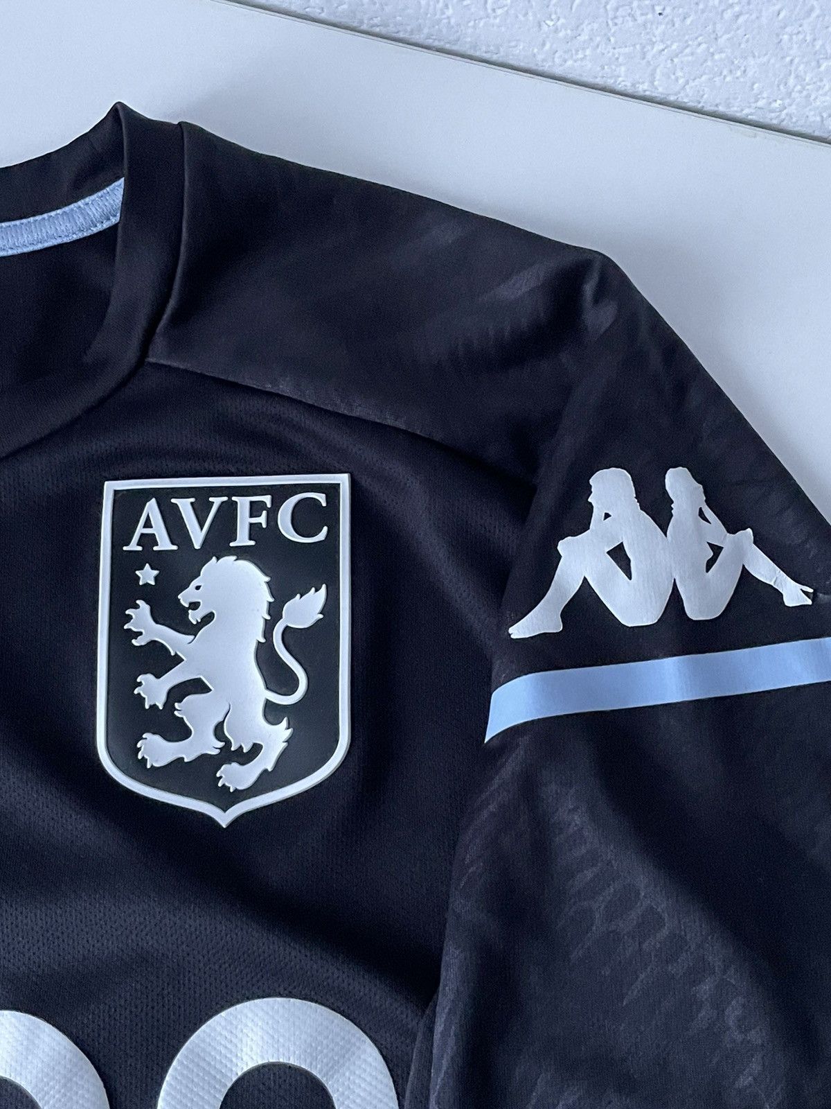 Kappa Kappa Aston Villa 2020/2021 Away Football Shirt Home Jersey Size US M / EU 48-50 / 2 - 6 Thumbnail