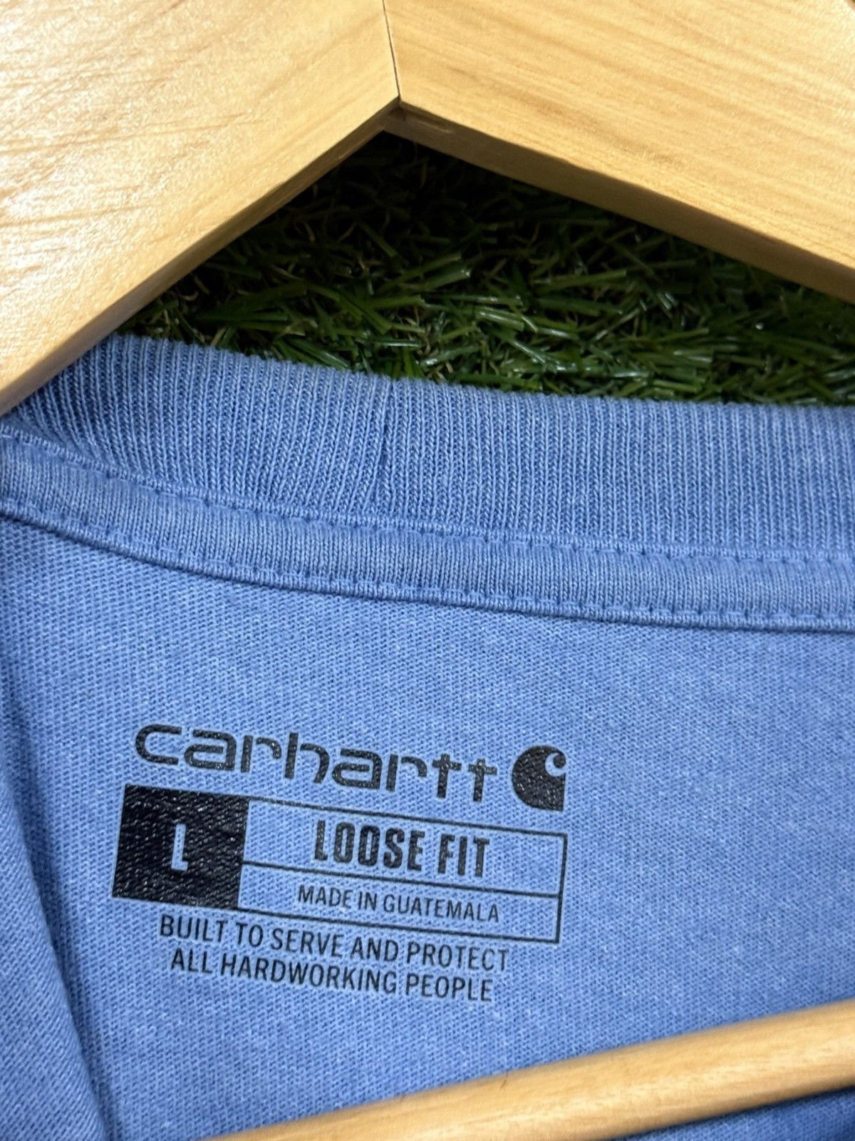 Carhartt Carhartt Heavyweight Long Sleeve Pocket Patch Shirt Large Size US L / EU 52-54 / 3 - 4 Thumbnail