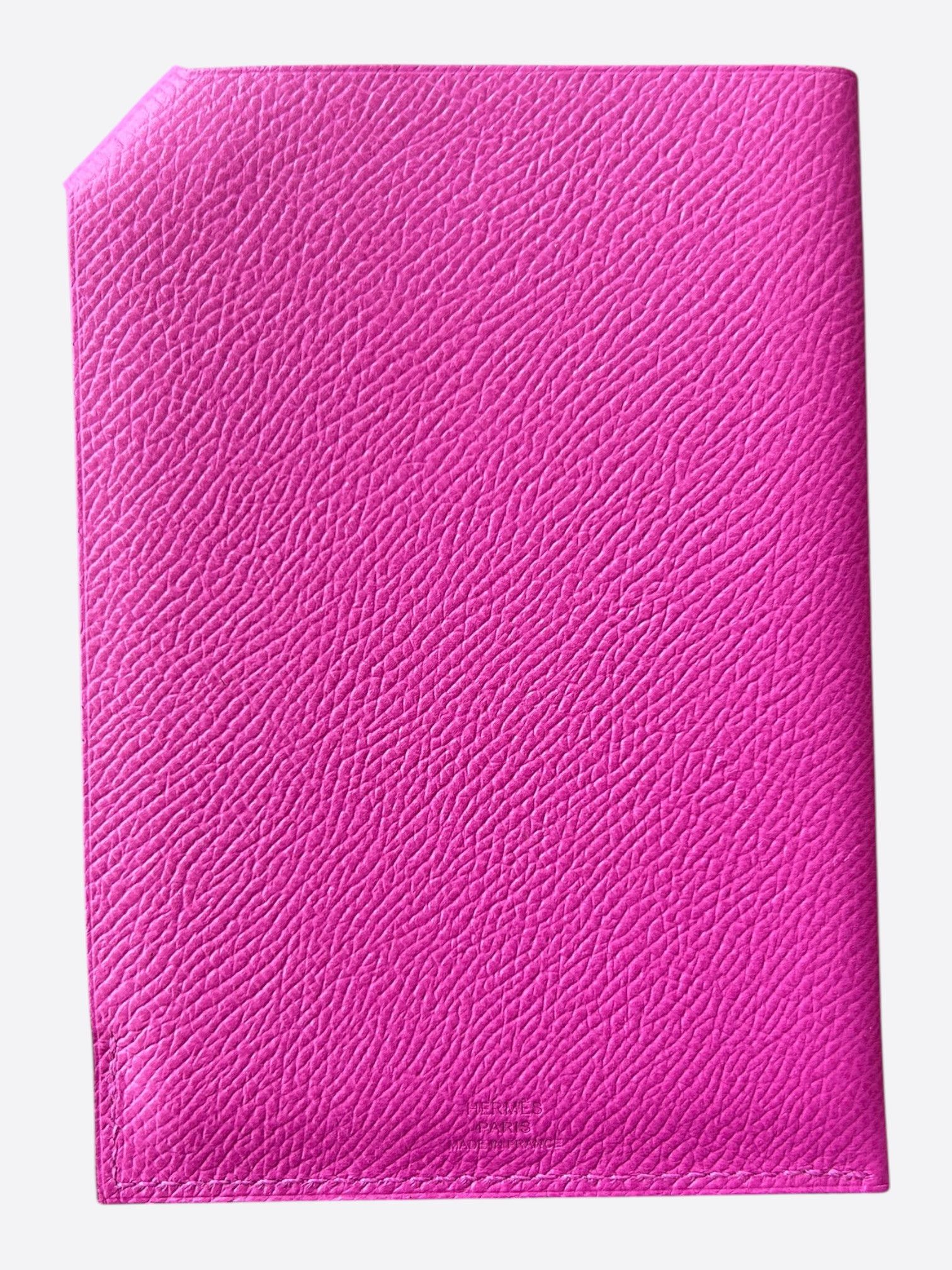 Hermes Hermes Pink Epsom Tarmac Passport Holder Size ONE SIZE - 2 Thumbnail