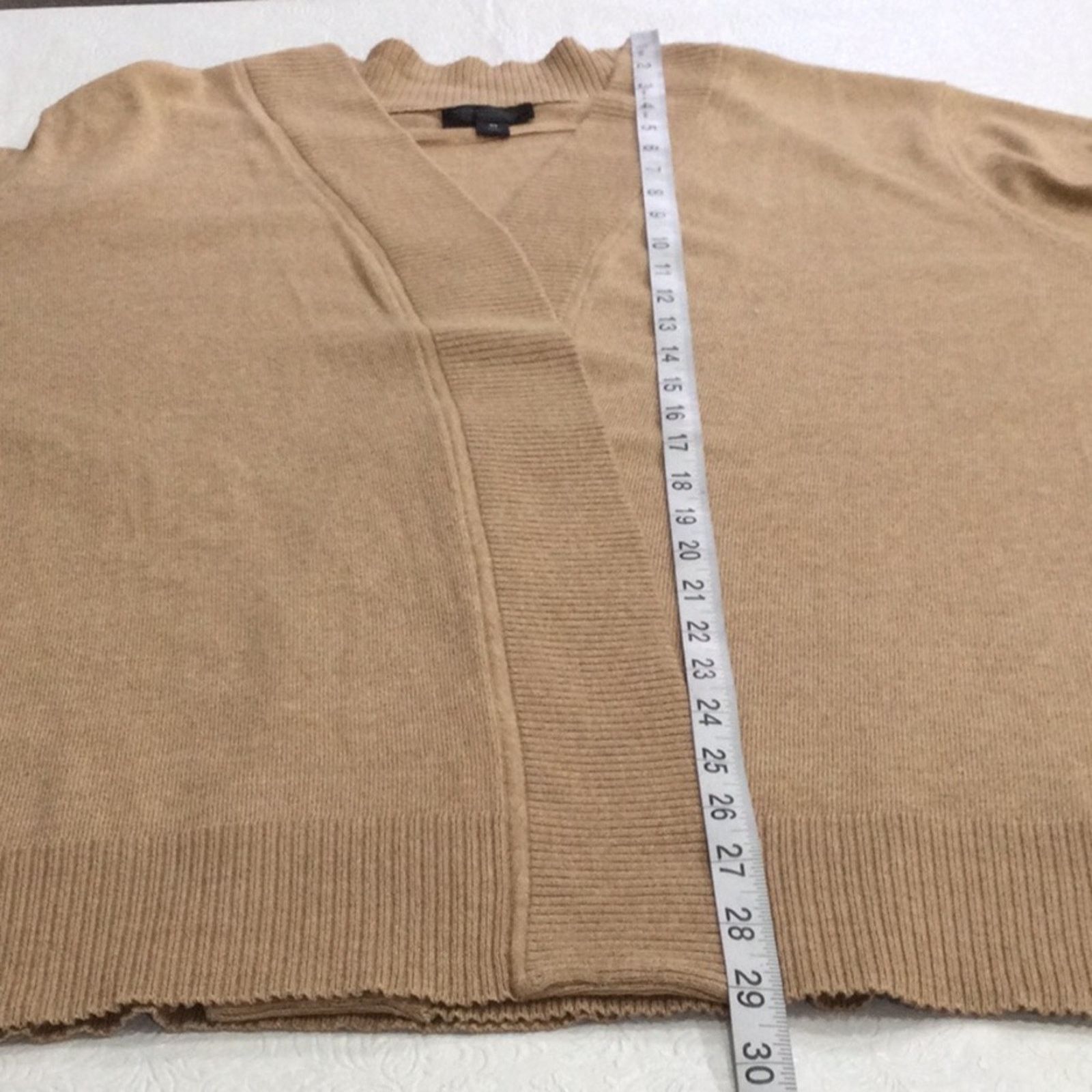 Worthington Worthington Woman Lightweight Tan Open Front Cardigan 4X Size 4XL / US 24-26 - 15 Thumbnail