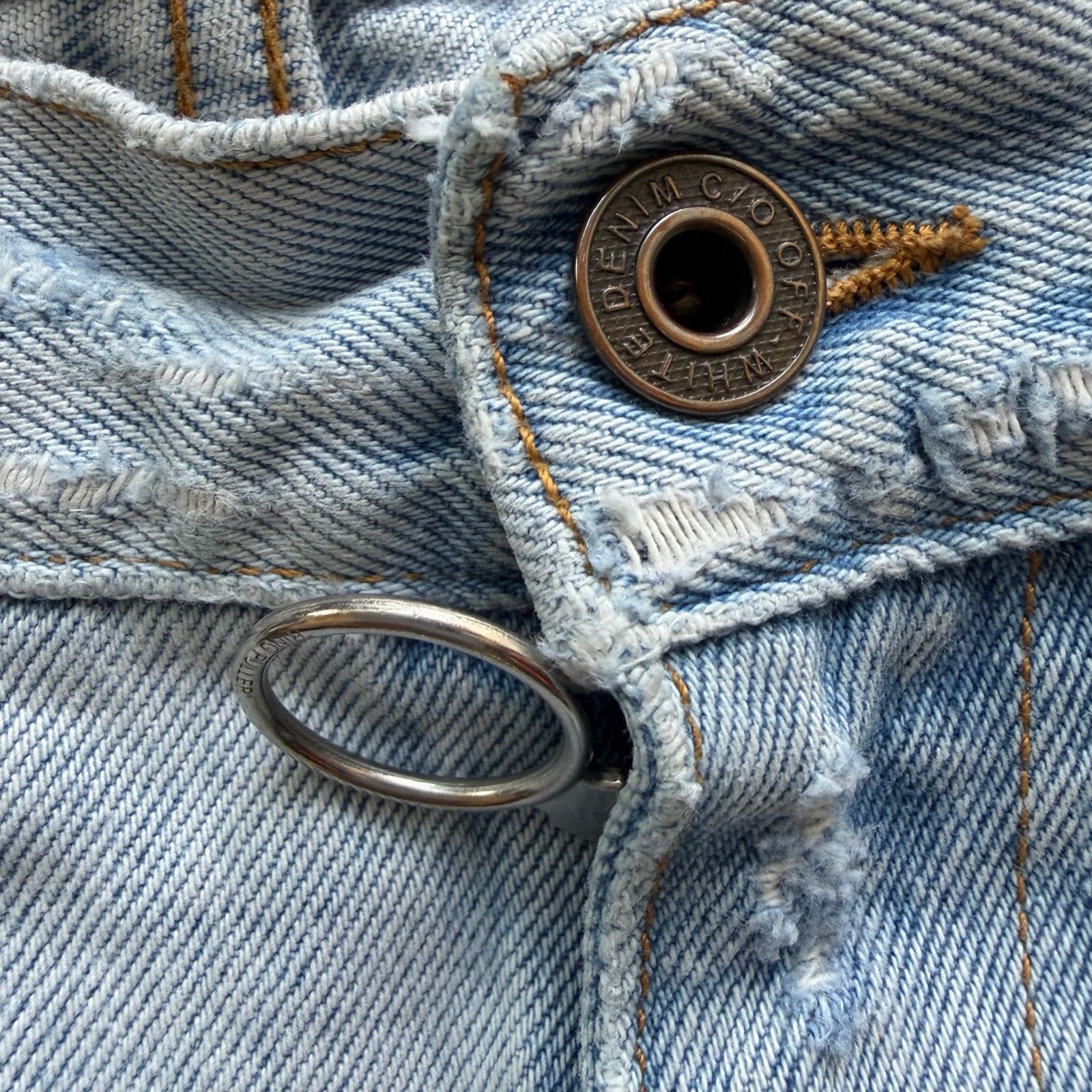 Off-White Off White Temperature Denim Blue Size US 32 / EU 48 - 7 Thumbnail
