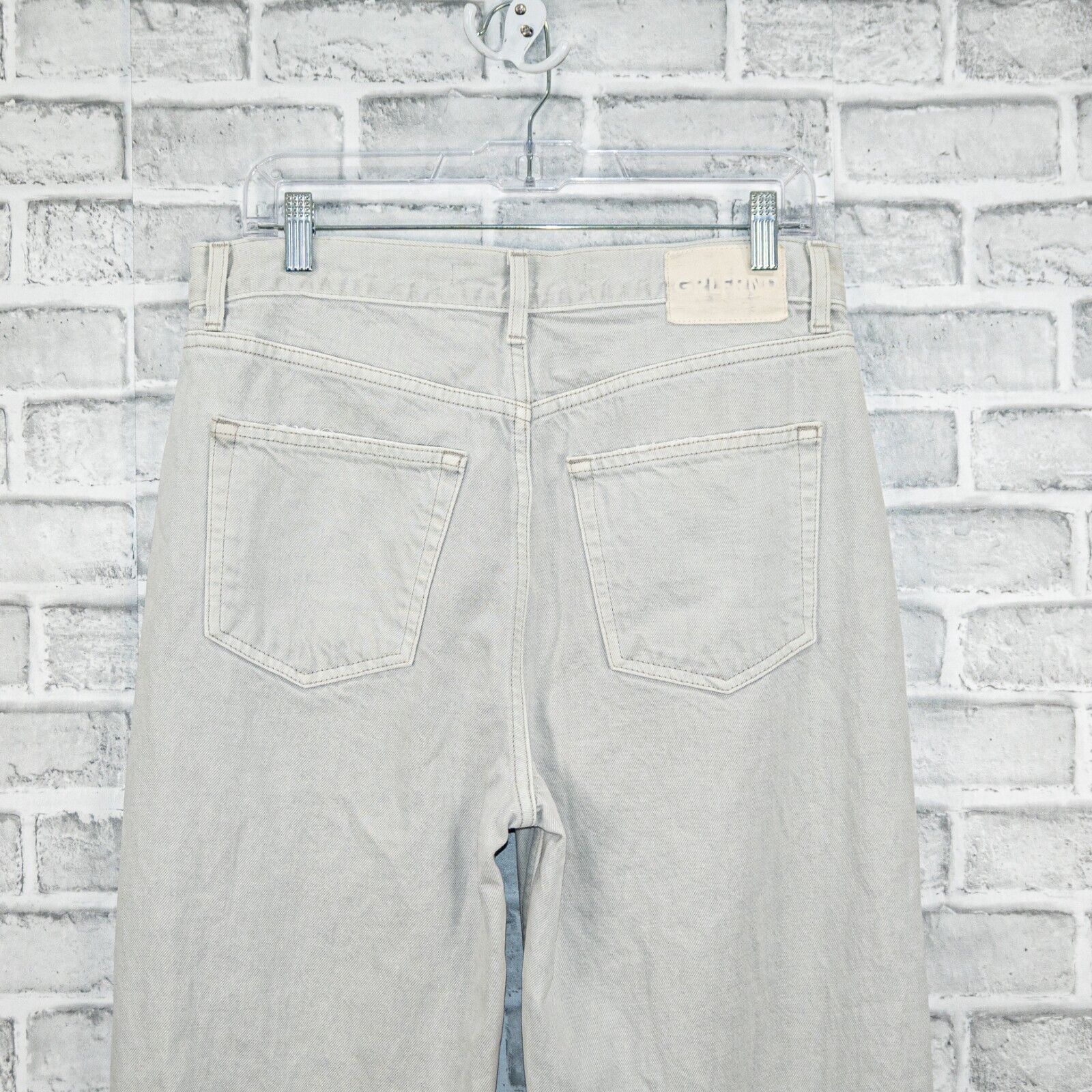 GRLFRND GRLFRND Bella Low Rise Boyfriend Denim Jeans ripped mojave Size 27" / US 4 / IT 40 - 11 Thumbnail