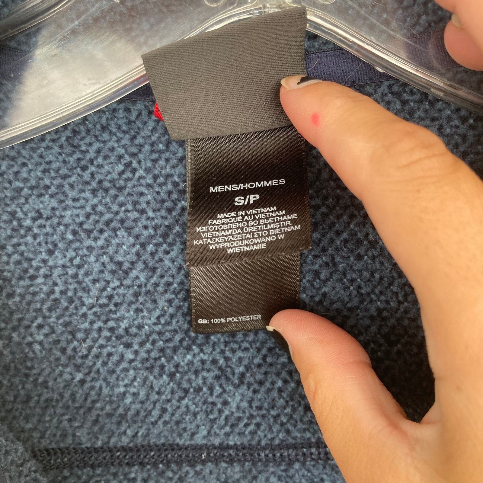 The North Face The North Face Navy Blue Quarter ZIp Pullover Sweater Sz S Size US S / EU 44-46 / 1 - 2 Thumbnail
