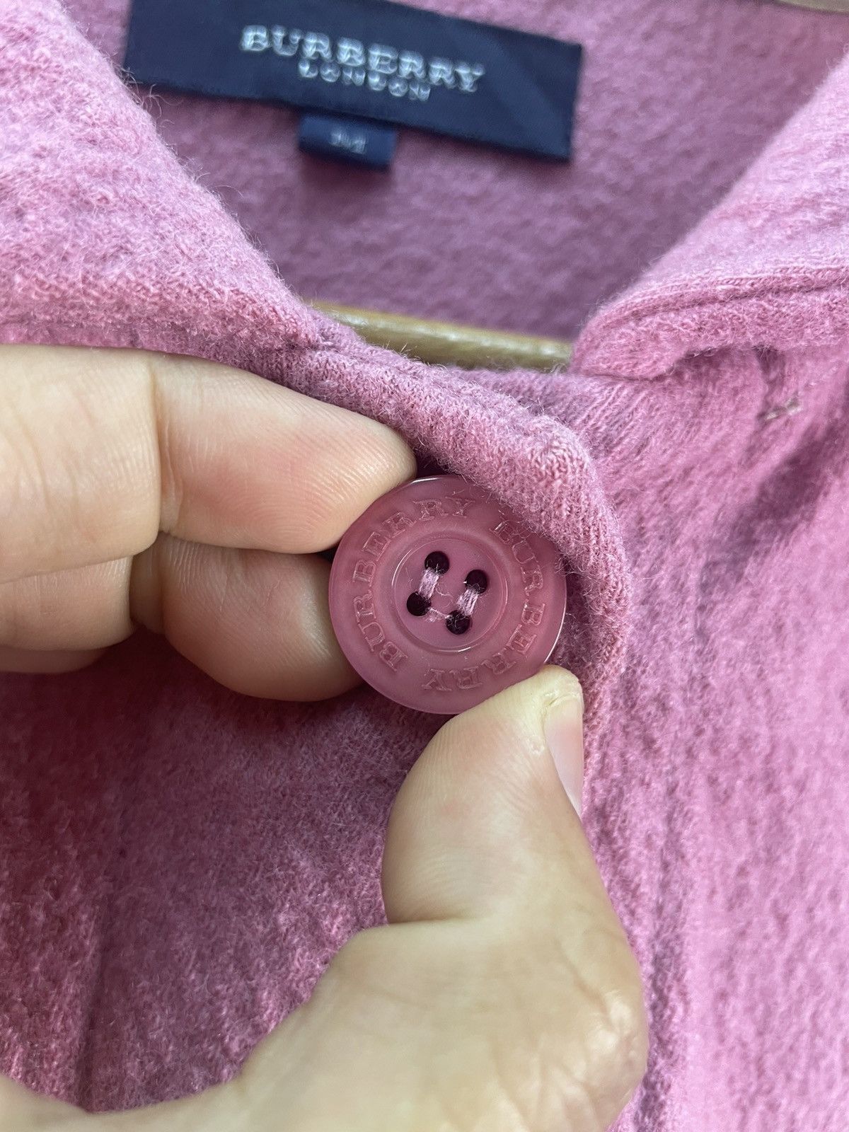 Burberry Vintage Burberry London Women Coat Pink Size M Size M / US 6-8 / IT 42-44 - 4 Thumbnail