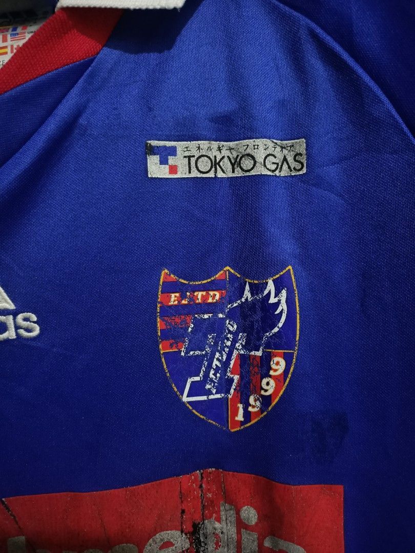 Adidas Vintage FC Tokyo Adidas Warm Up Jersey 2000/01 M Size US M / EU 48-50 / 2 - 3 Thumbnail