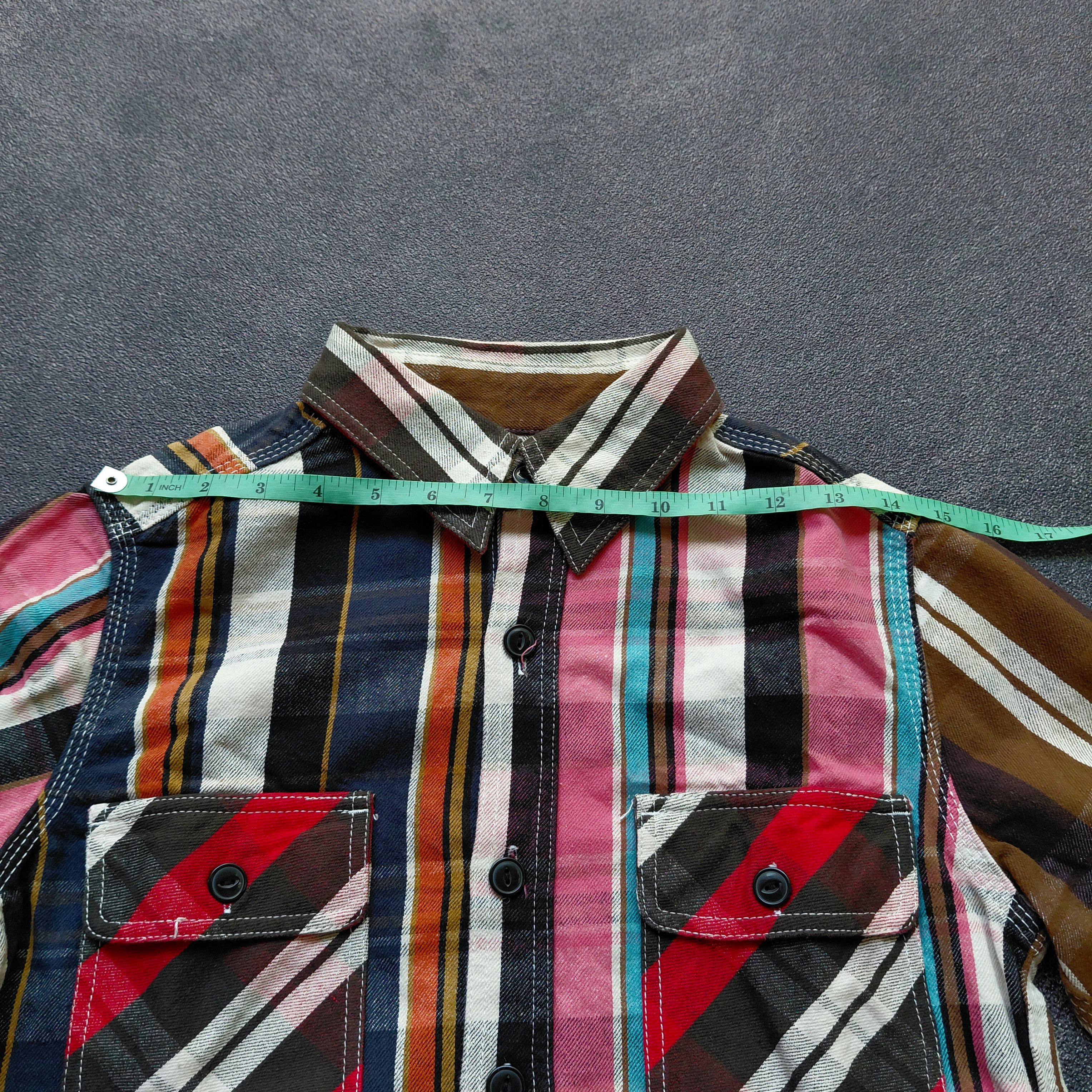 The Real McCoy's Houston Union Made Flanel Shirt Size US S / EU 44-46 / 1 - 8 Thumbnail