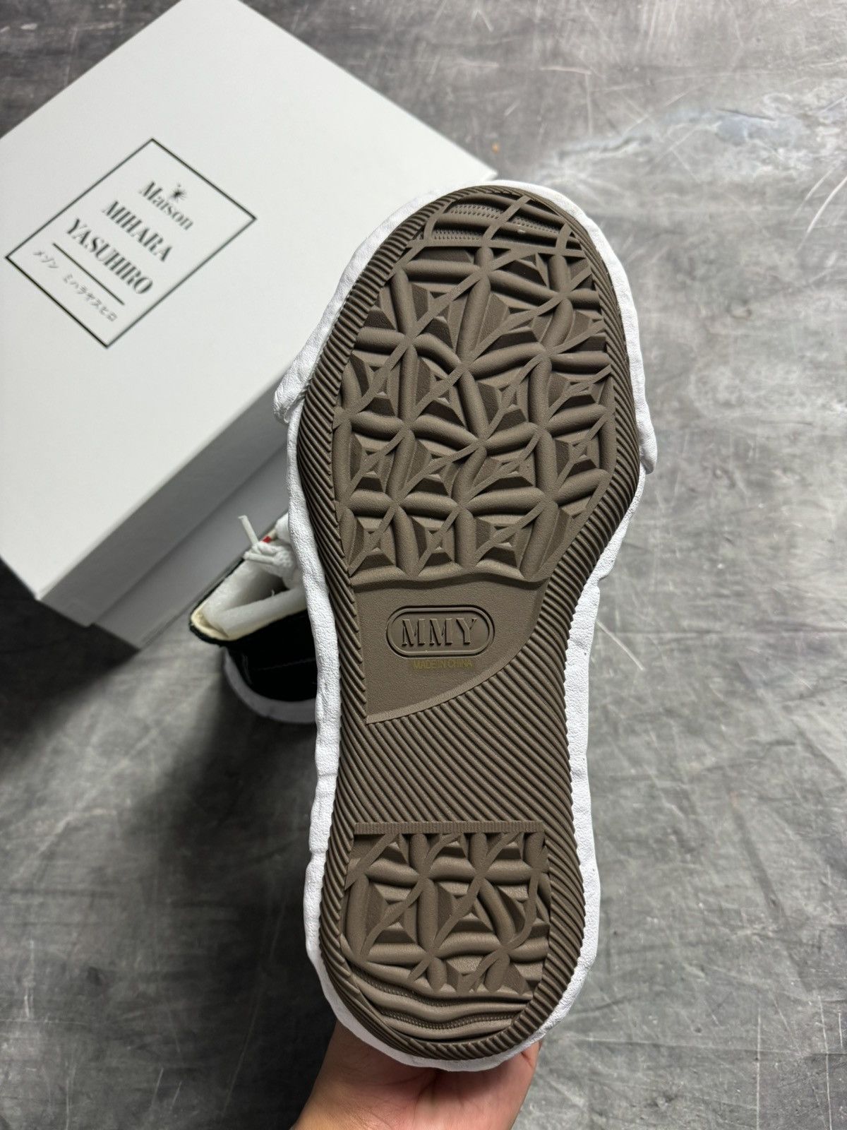 Japanese Brand × Maison MIHARA YASUHIRO Maison Mihara Yasuhiro OG Sole High Top Black Size US 9 / EU 42 - 6 Thumbnail
