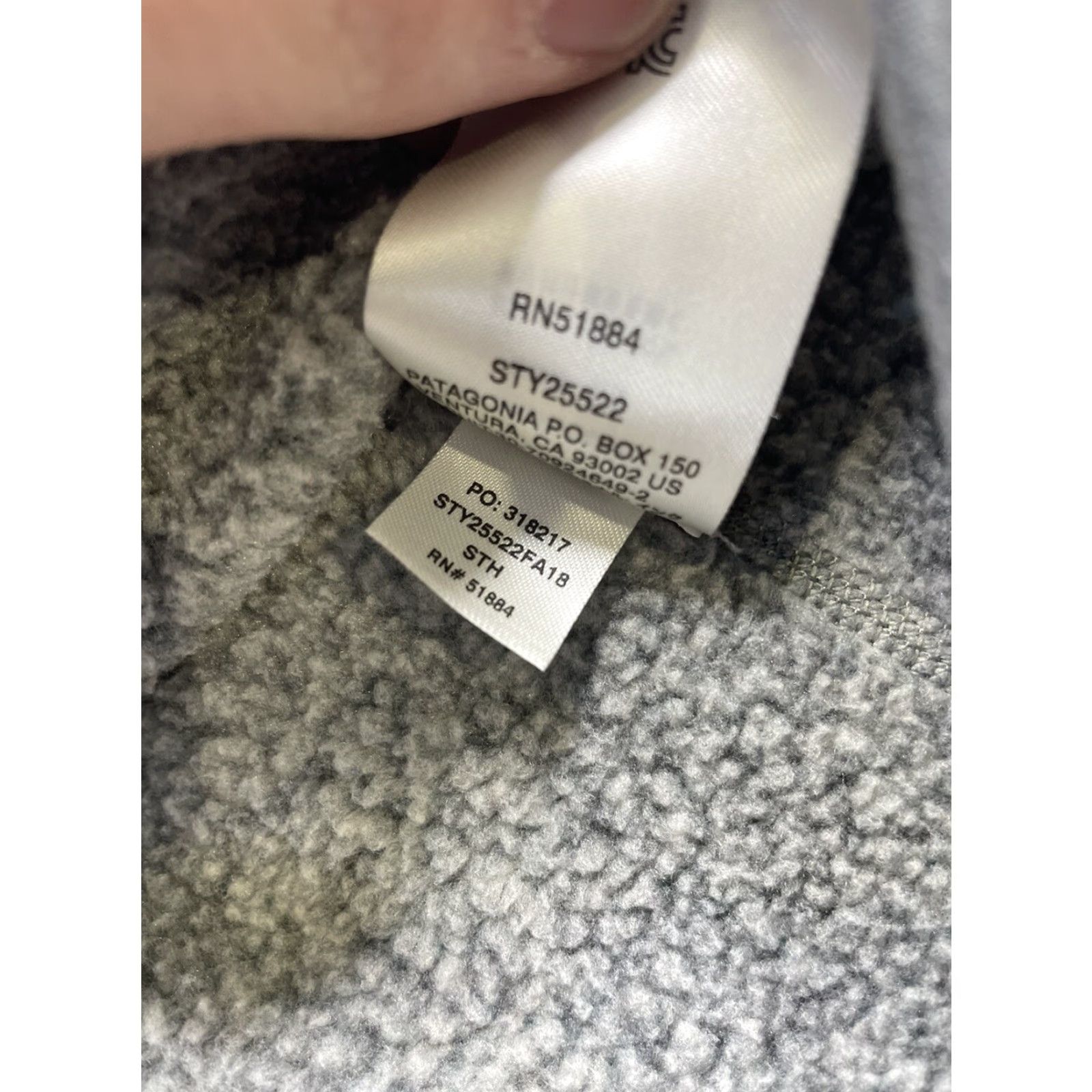 Patagonia Patagonia Men's 1/4 Zip Fleece Better Sweater Jacket Gray XL Size - Jacket Size US XL / EU 56 / 4 - 5 Thumbnail