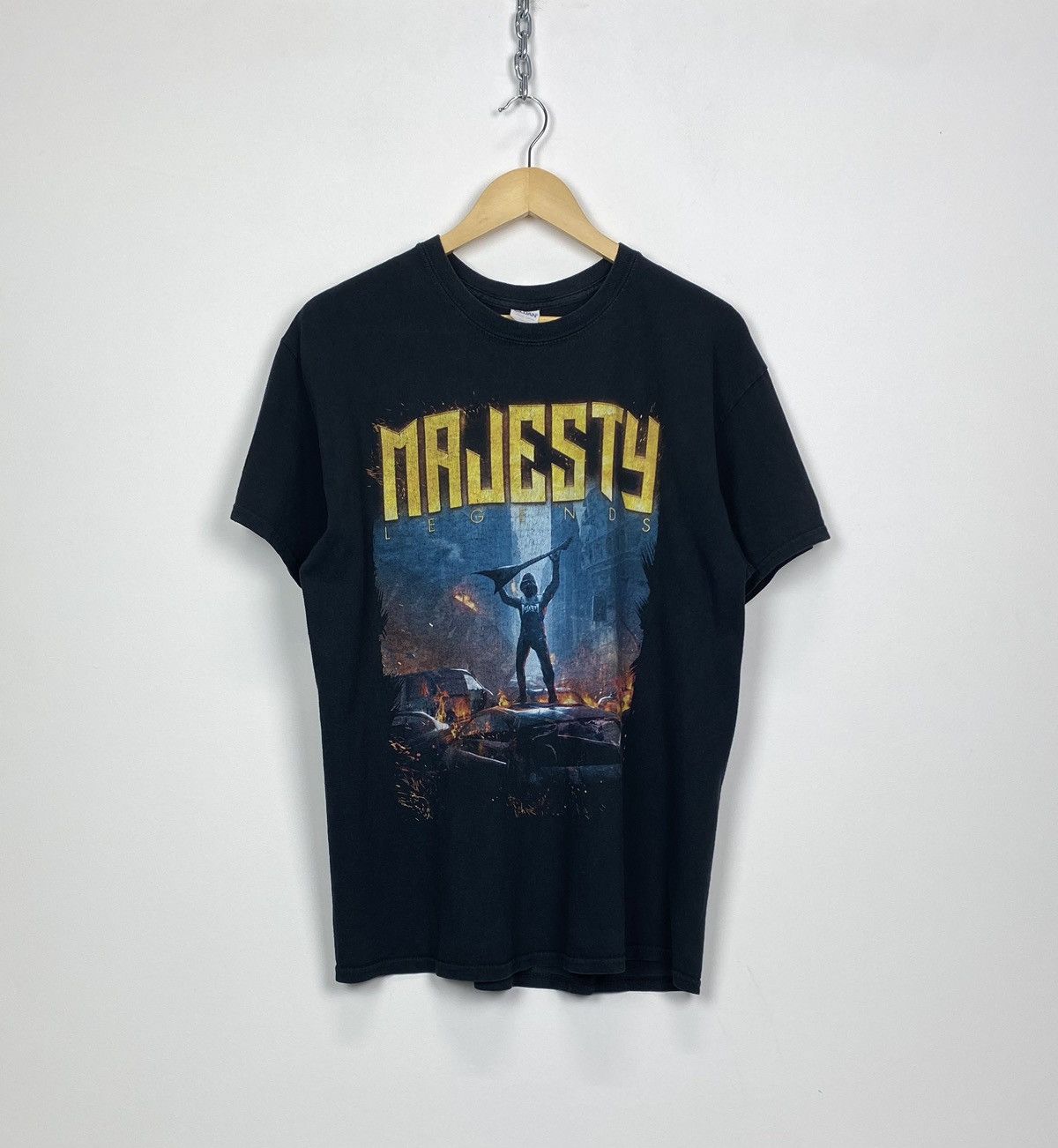 Band Tees Vintage Majesty Legends Rock Band T-shirt Promo Graphic Y2K Size US L / EU 52-54 / 3 - 1 Thumbnail