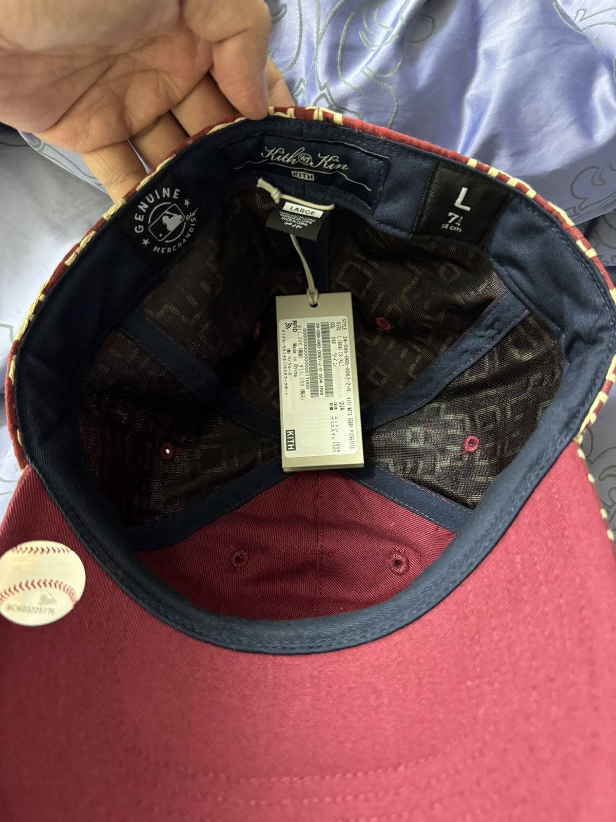 Kith Kith New York Mets Dorby Pickstitch Cap tee ASICS Size ONE SIZE - 3 Thumbnail