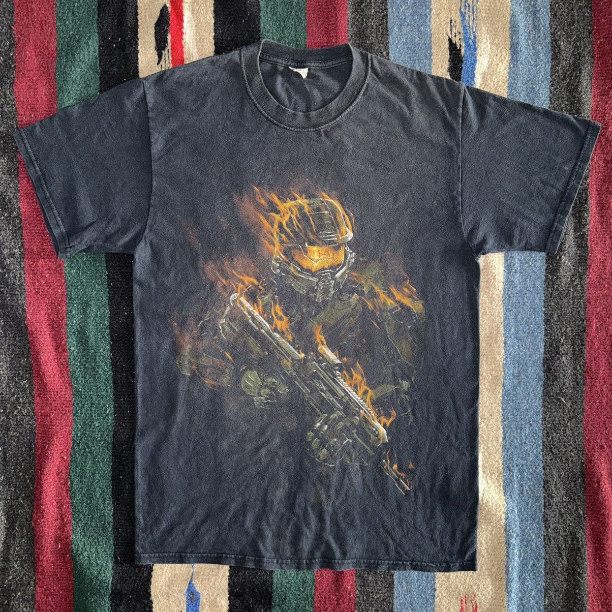 Halo Vintage Y2K HALO GAME Tee Size US M / EU 48-50 / 2 - 1 Thumbnail