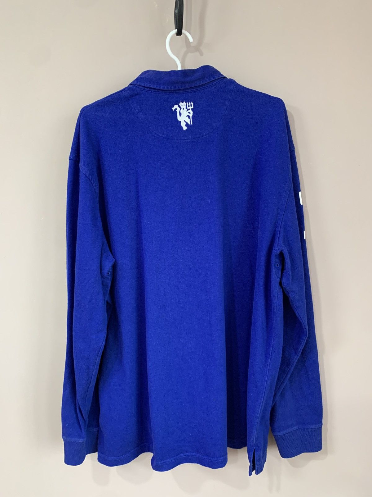 Nike Manchester United Rugby Nike Long Sleeve Shirt Soccer Retro Size US XXL / EU 58 / 5 - 2 Thumbnail