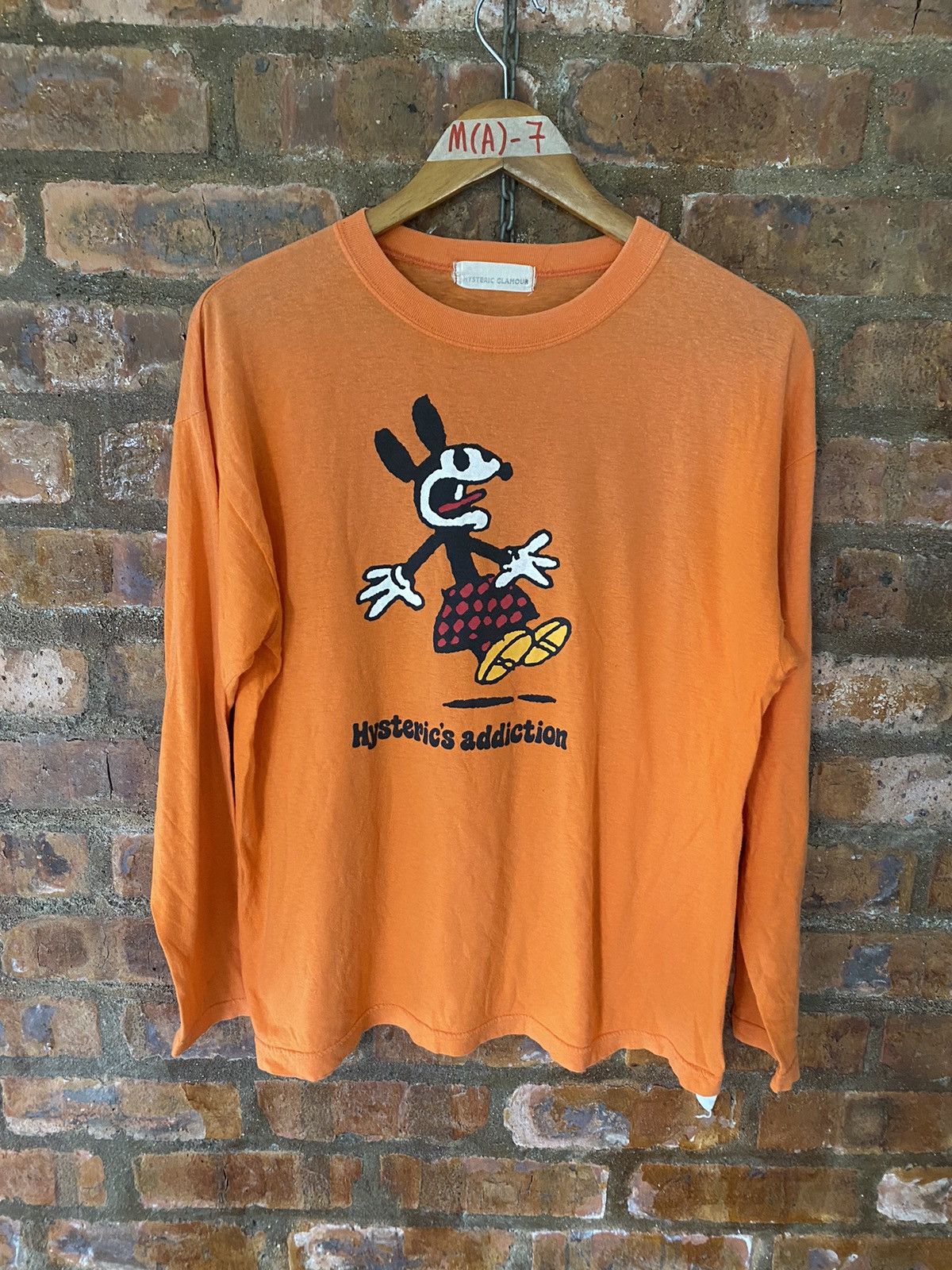 Hysteric Glamour 1980’s Hysteric Mickey punk shocked Size US M / EU 48-50 / 2 - 2 Thumbnail
