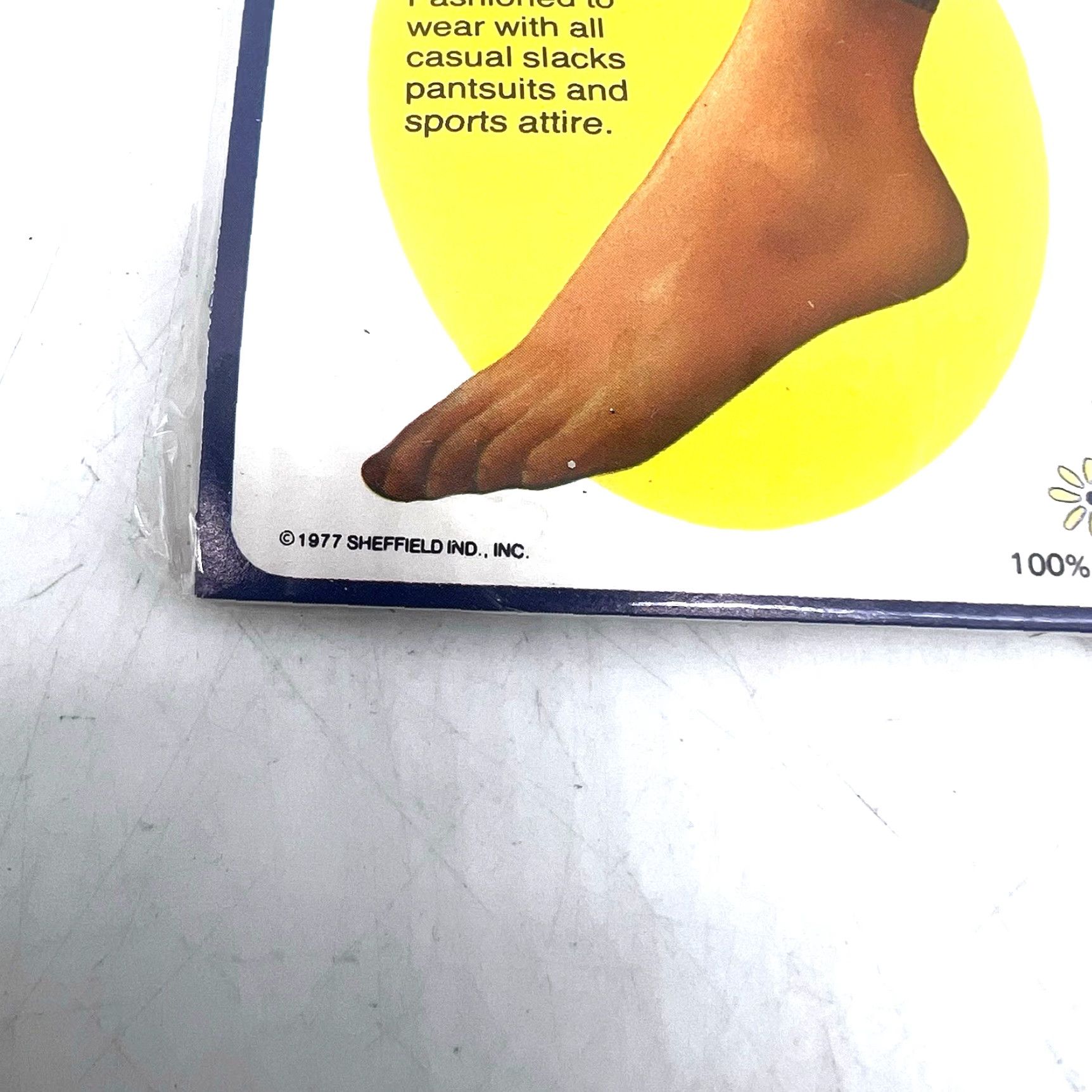 Vintage VINTAGE Legs Sandalfoot Anklet Nylons 6 Pair Size 12 Brown 1977 1970s Secretary/Geek Mens Womens Boys Girls Size ONE SIZE - 5 Thumbnail