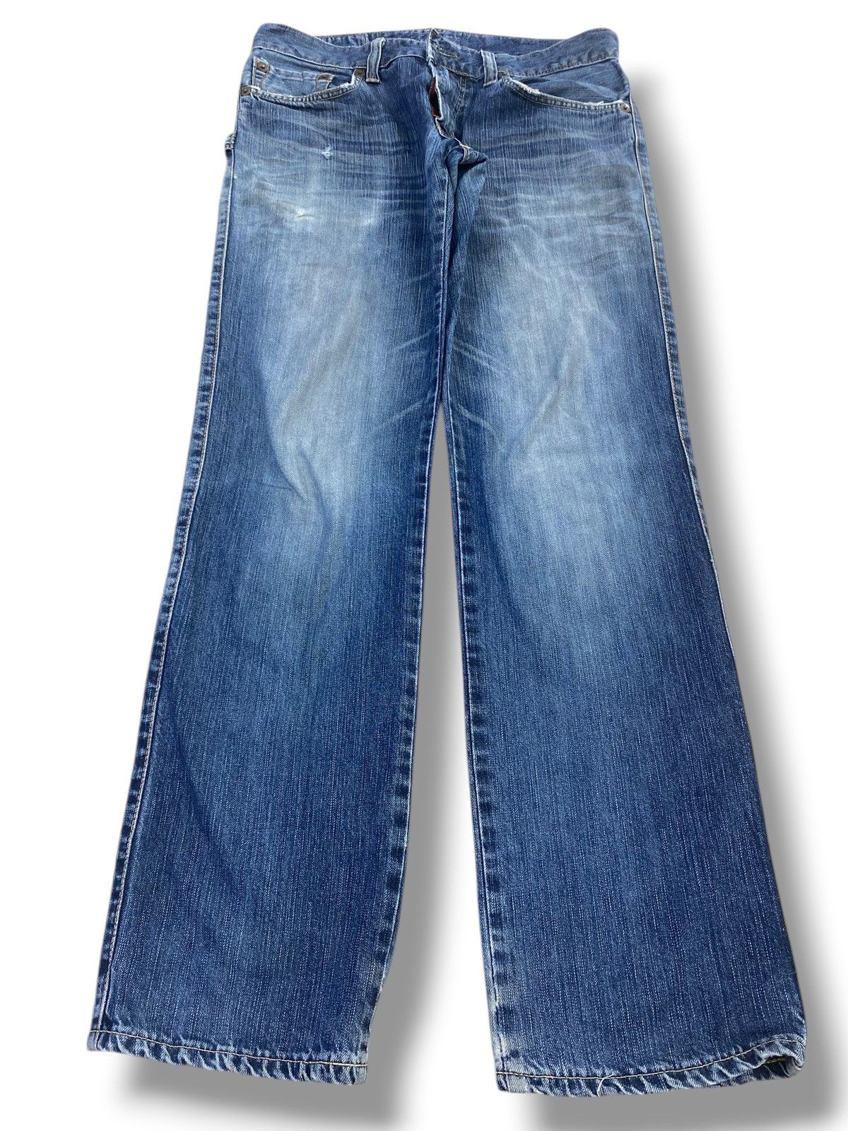 Edwin Edwin Blue Trip Faded Wash Style Loose Jeans Size US 32 / EU 48 - 1 Thumbnail