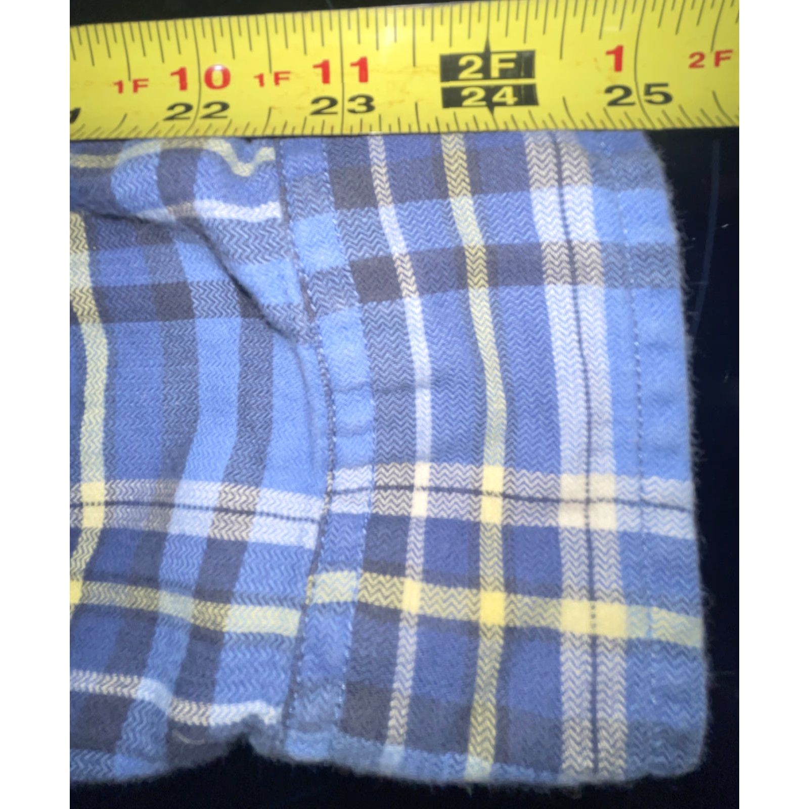 American Eagle Outfitters American Eagle Shirt Adult Large Blue Yellow Button Up Long Sleeve Mens Athletic Button-Front Plaid Closure Collared EUC Regular Size L Mens Size US L / EU 52-54 / 3 - 8 Thumbnail