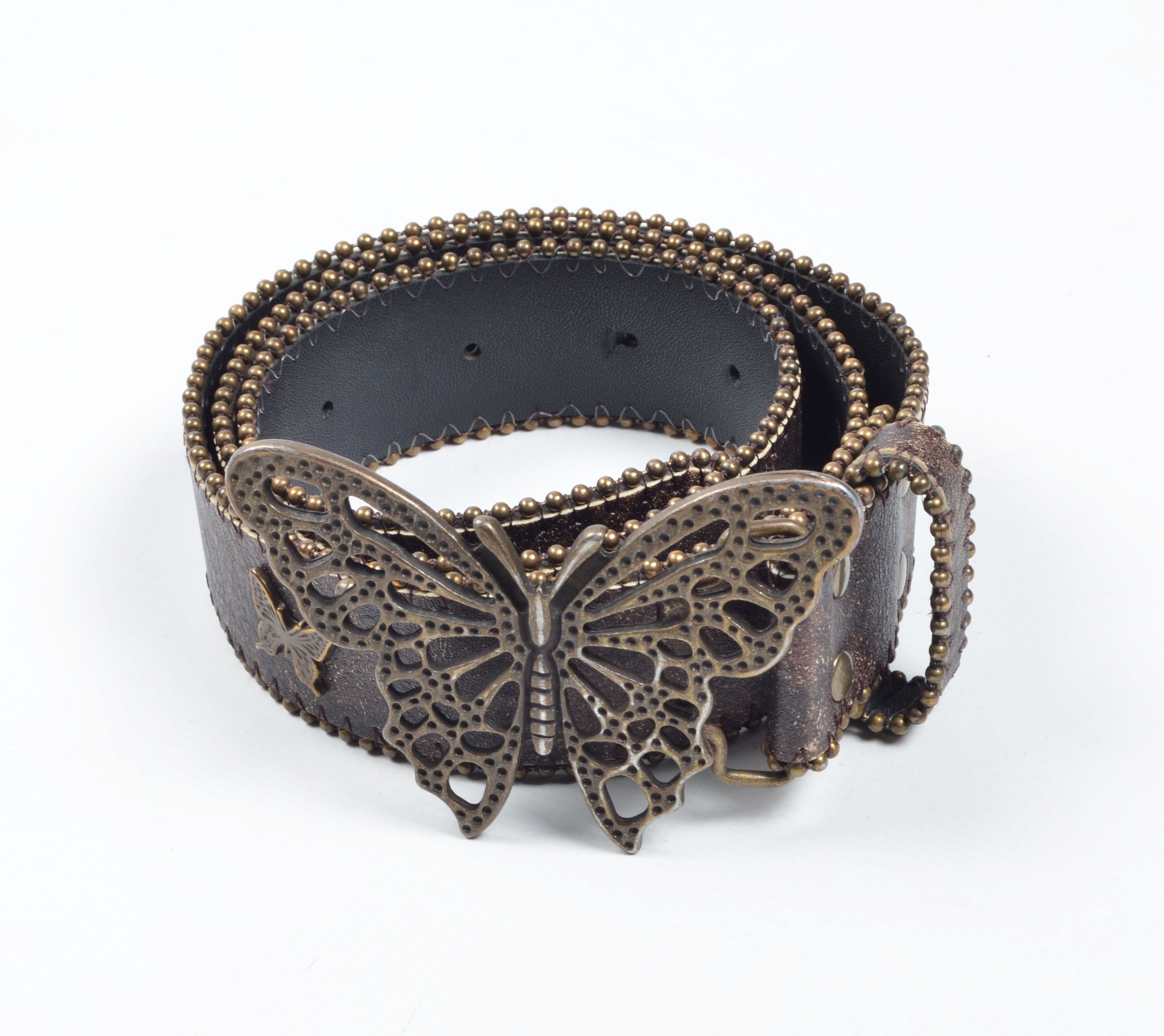 Vintage Vintage Y2K Fairycore Butterfly Faux Leather Belt Size ONE SIZE - 1 Thumbnail