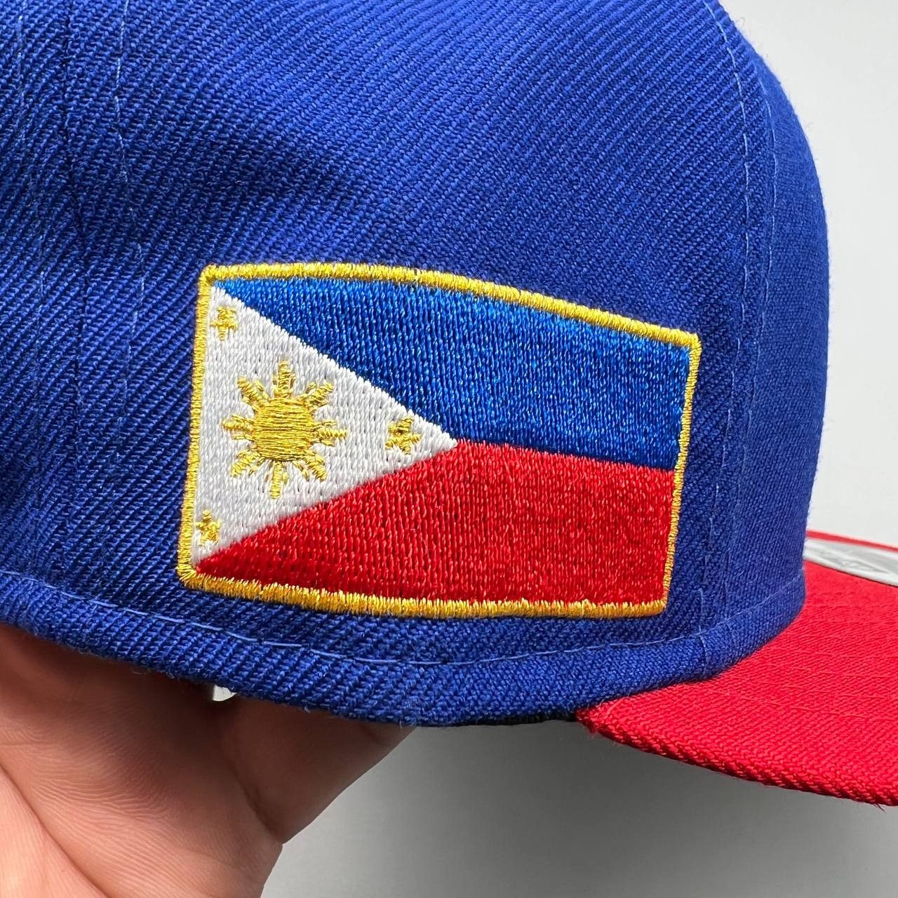 New Era Cleveland Indians Hat Men Blue Philippine Flag Snap Back Cap Size ONE SIZE - 2 Thumbnail