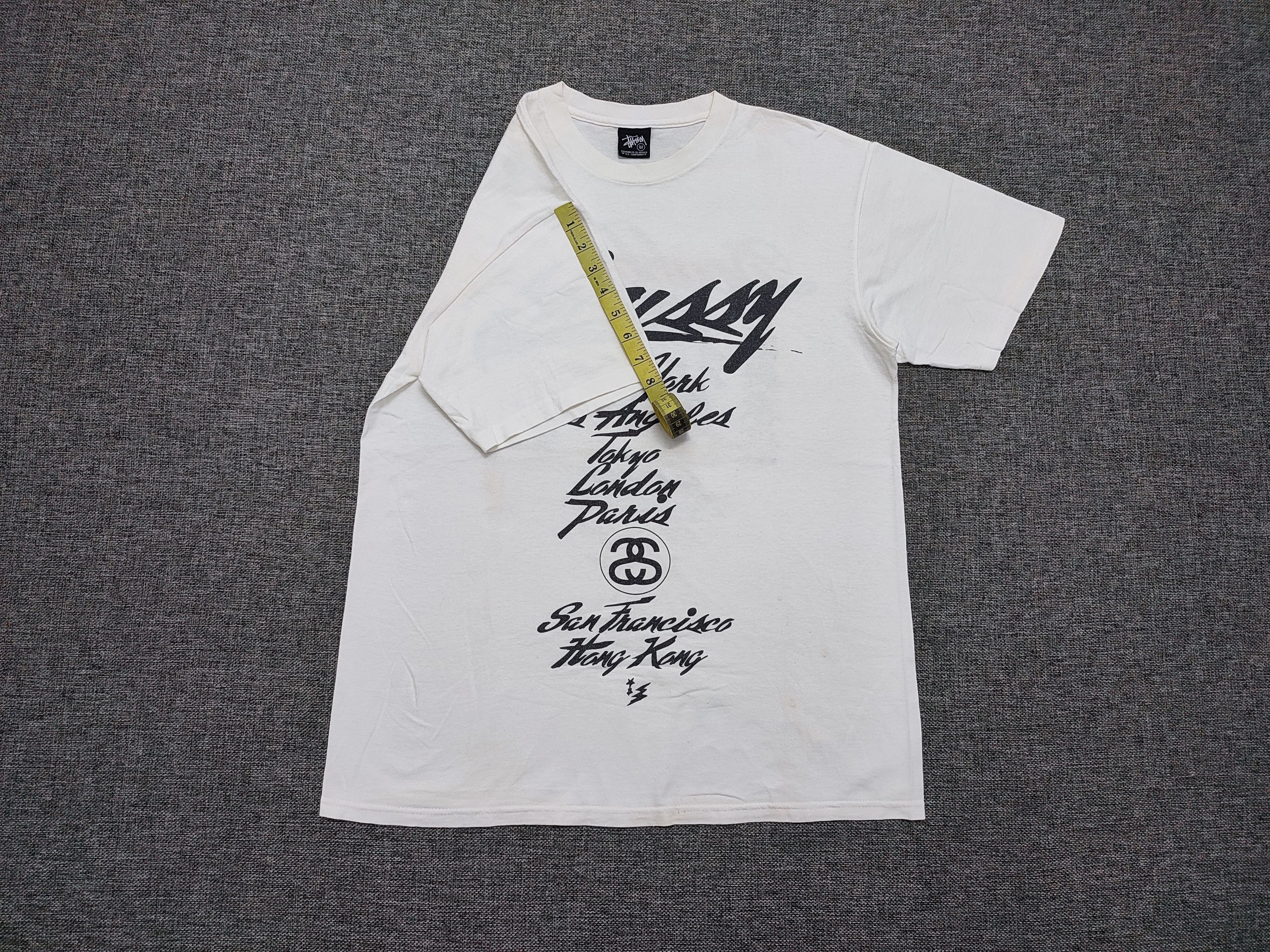 Stussy × Wtaps Vintage Stussy x Wtaps World Tour Tee Size US M / EU 48-50 / 2 - 5 Thumbnail
