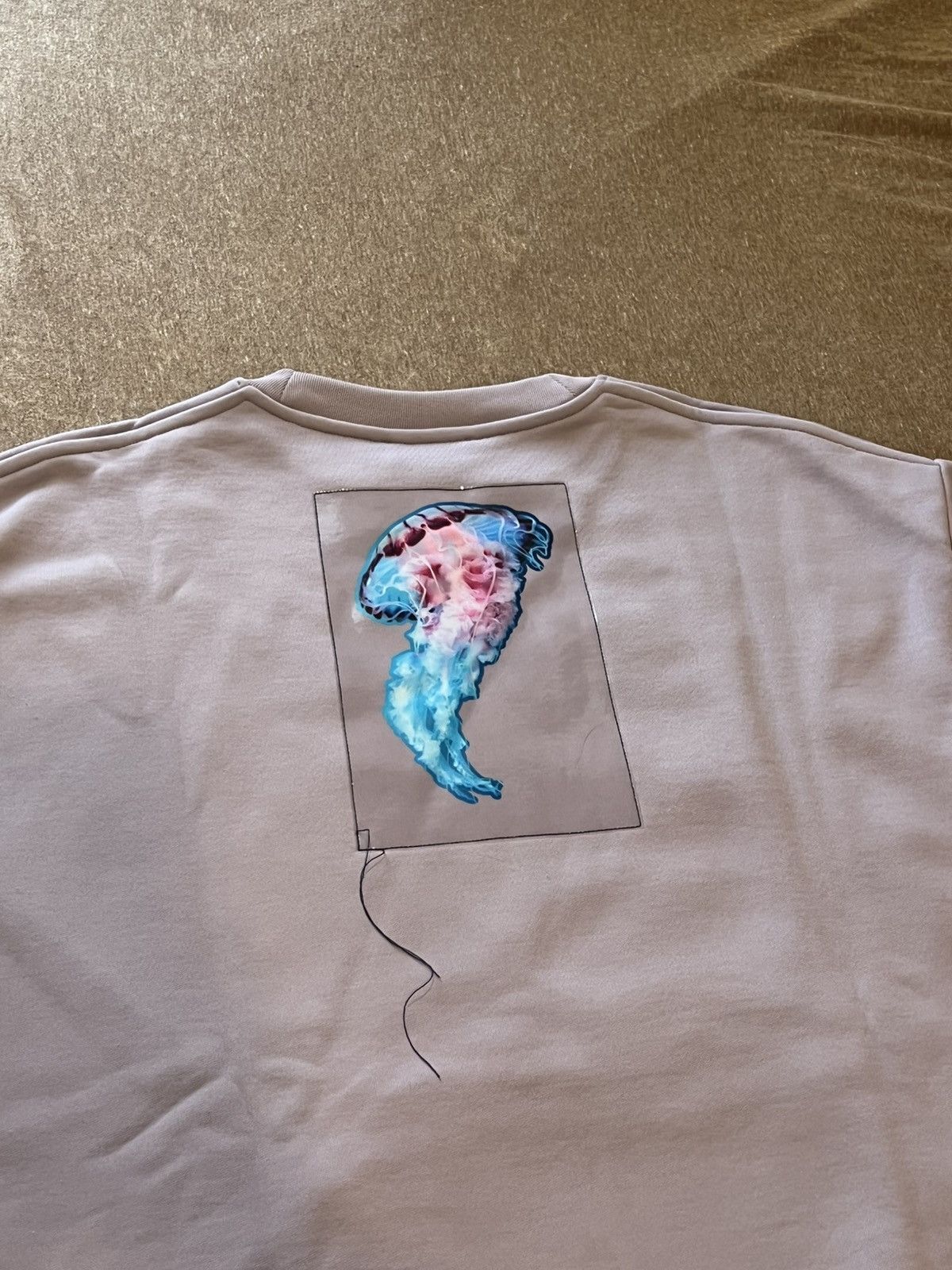 Acne Studios Acne Studios Jellyfish-patch sweatshirt lilac purple Size US S / EU 44-46 / 1 - 4 Thumbnail