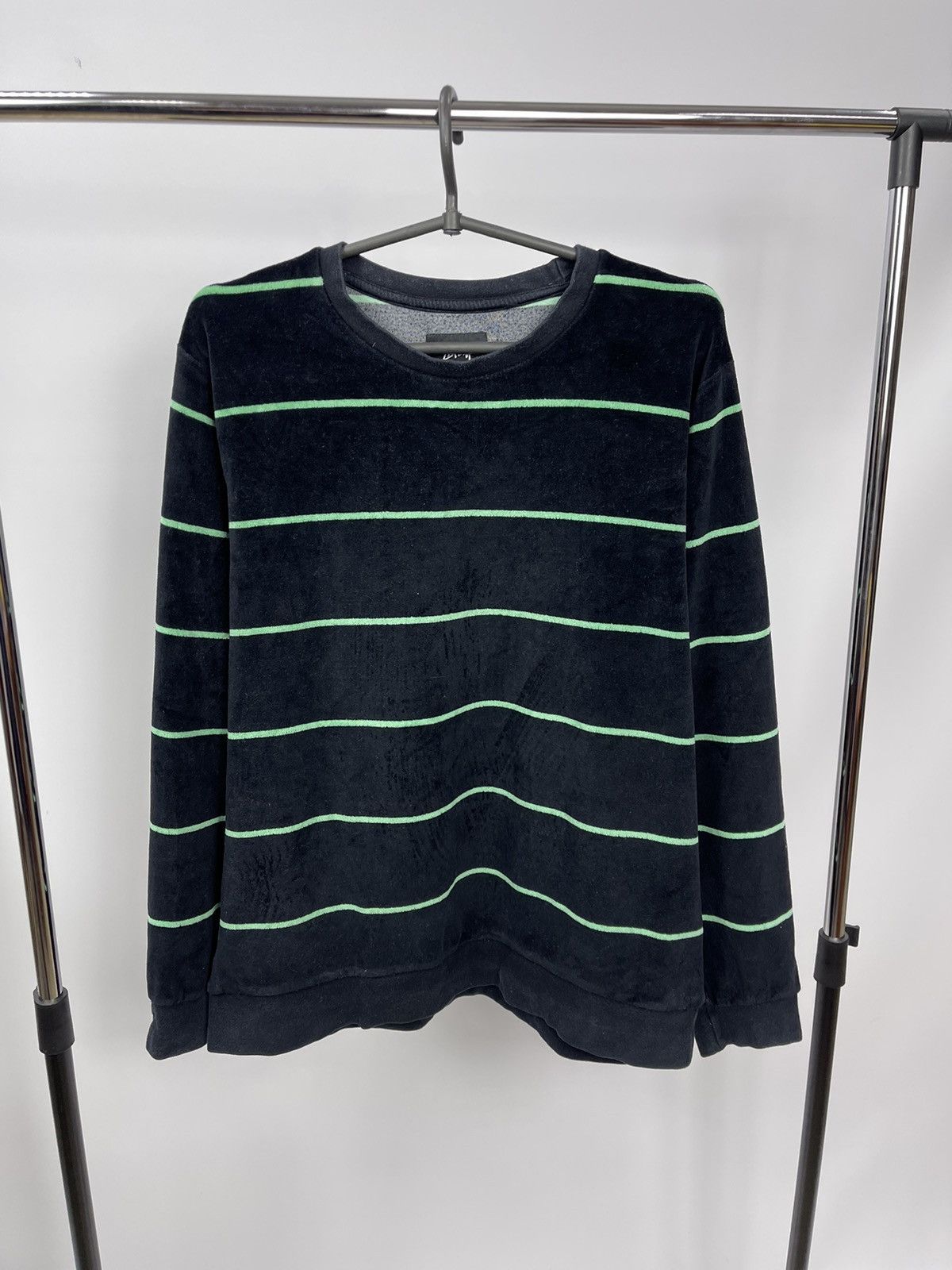 Stussy wendel paisley terry crew sweatshirt hotsell
