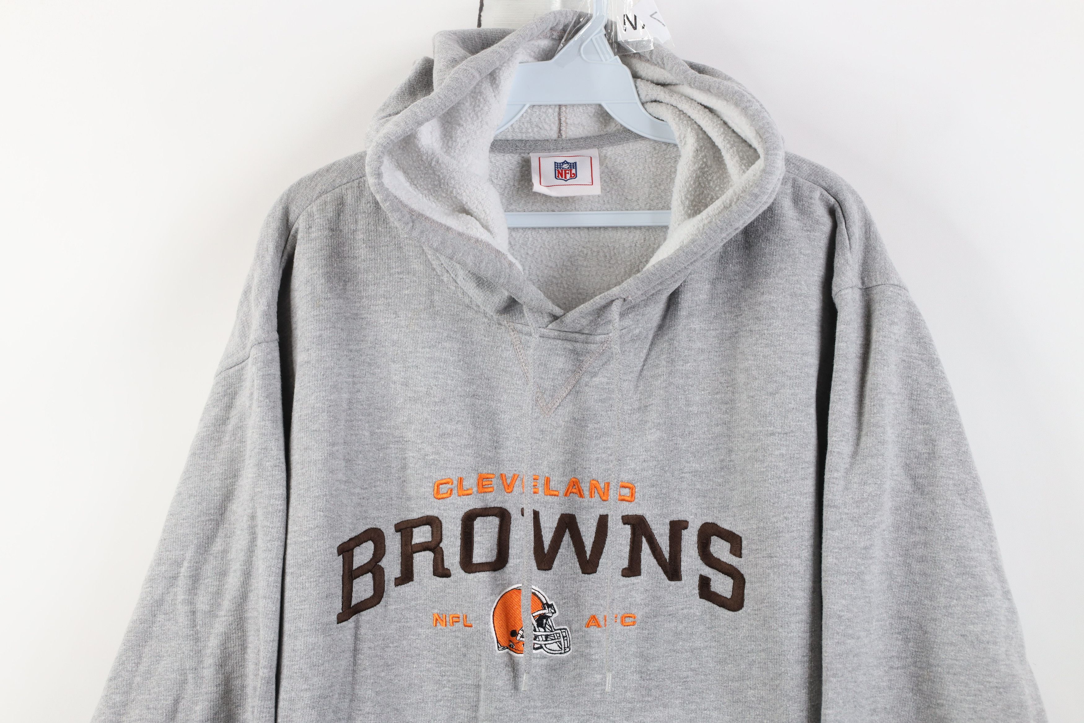 Vintage Vintage NFL Cleveland Browns Football Hoodie Sweatshirt Size US M / EU 48-50 / 2 - 2 Thumbnail