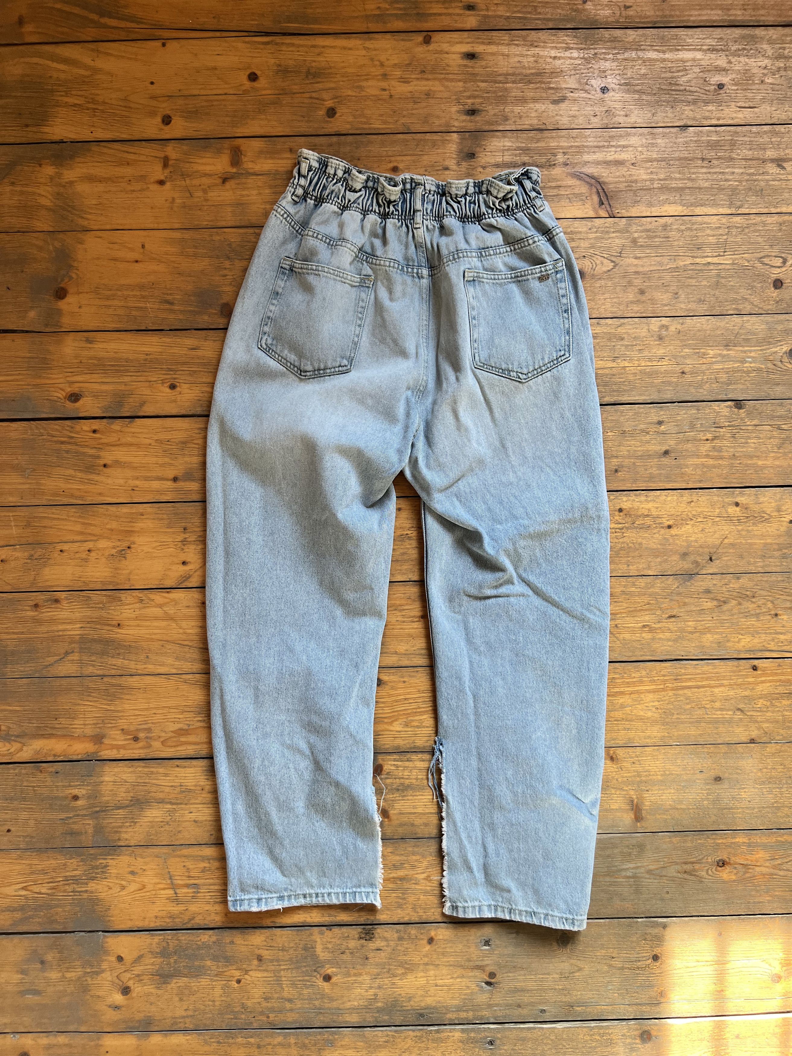 Denime × Japanese Brand No Name Baggie Cargo Elastic Waist Balenci Type Pants Size US 32 / EU 48 - 8 Thumbnail